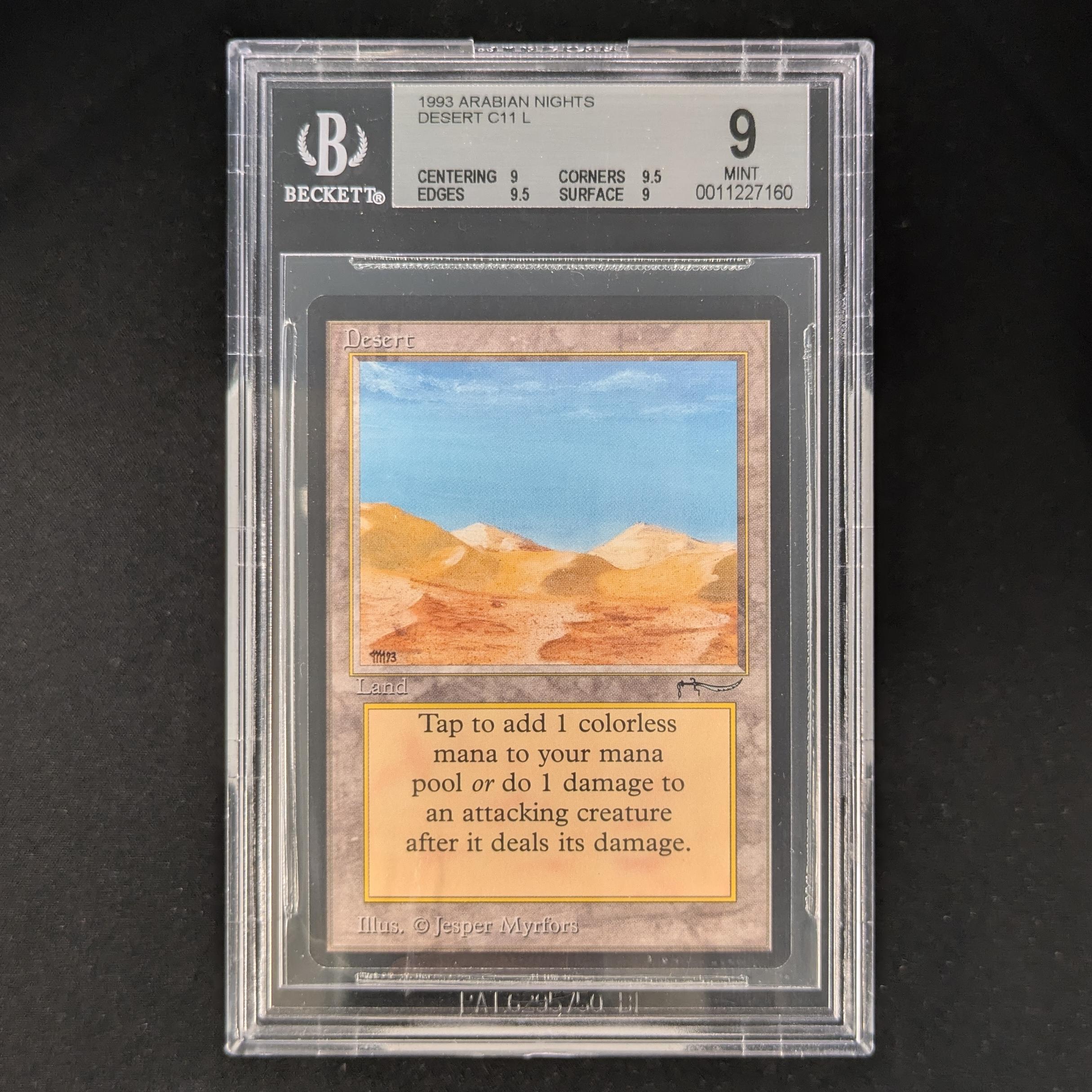 MTG Singles - Desert - Arabian Nights - BGS 9 - 