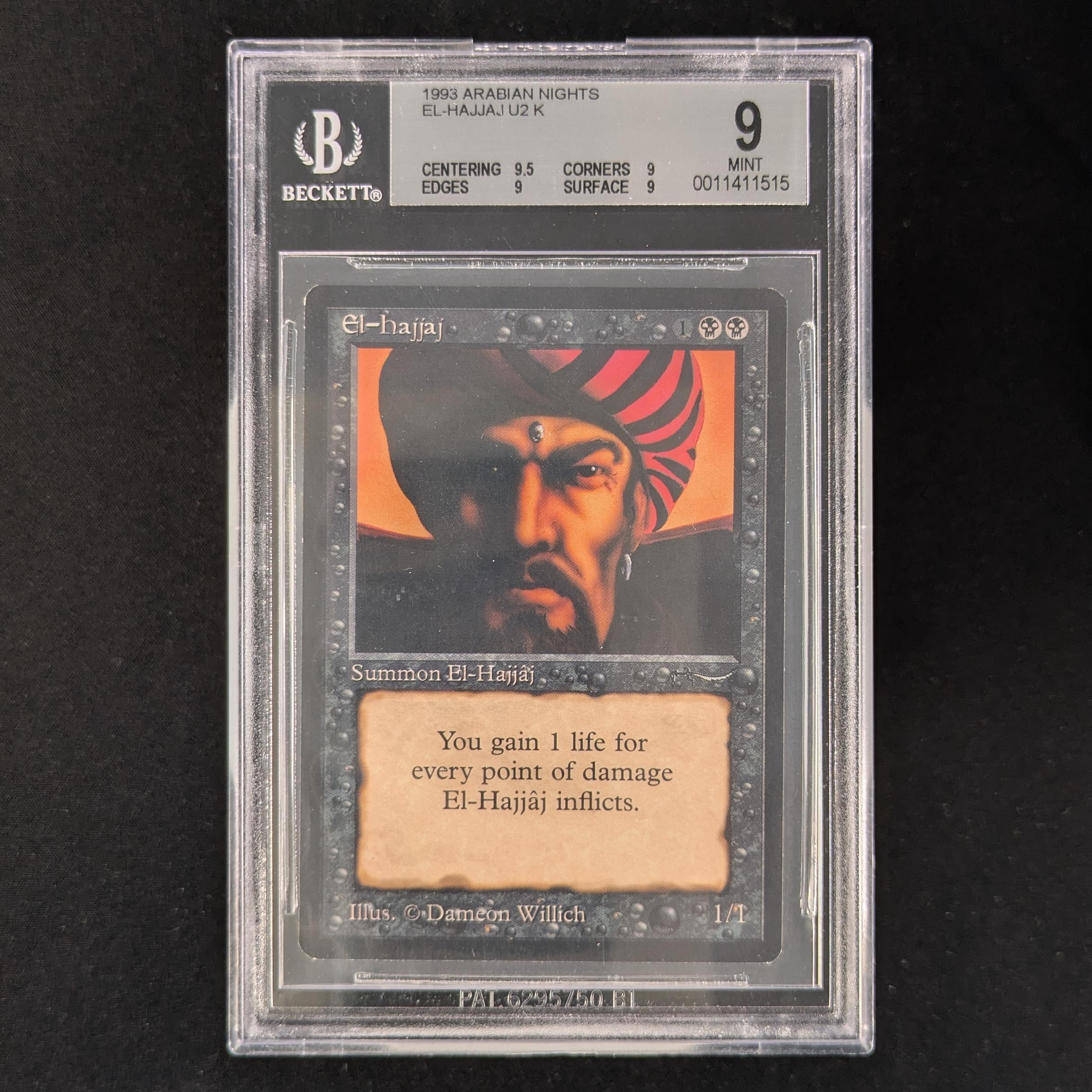 MTG Singles - El-Hajjaj - Arabian Nights - BGS 9 - 