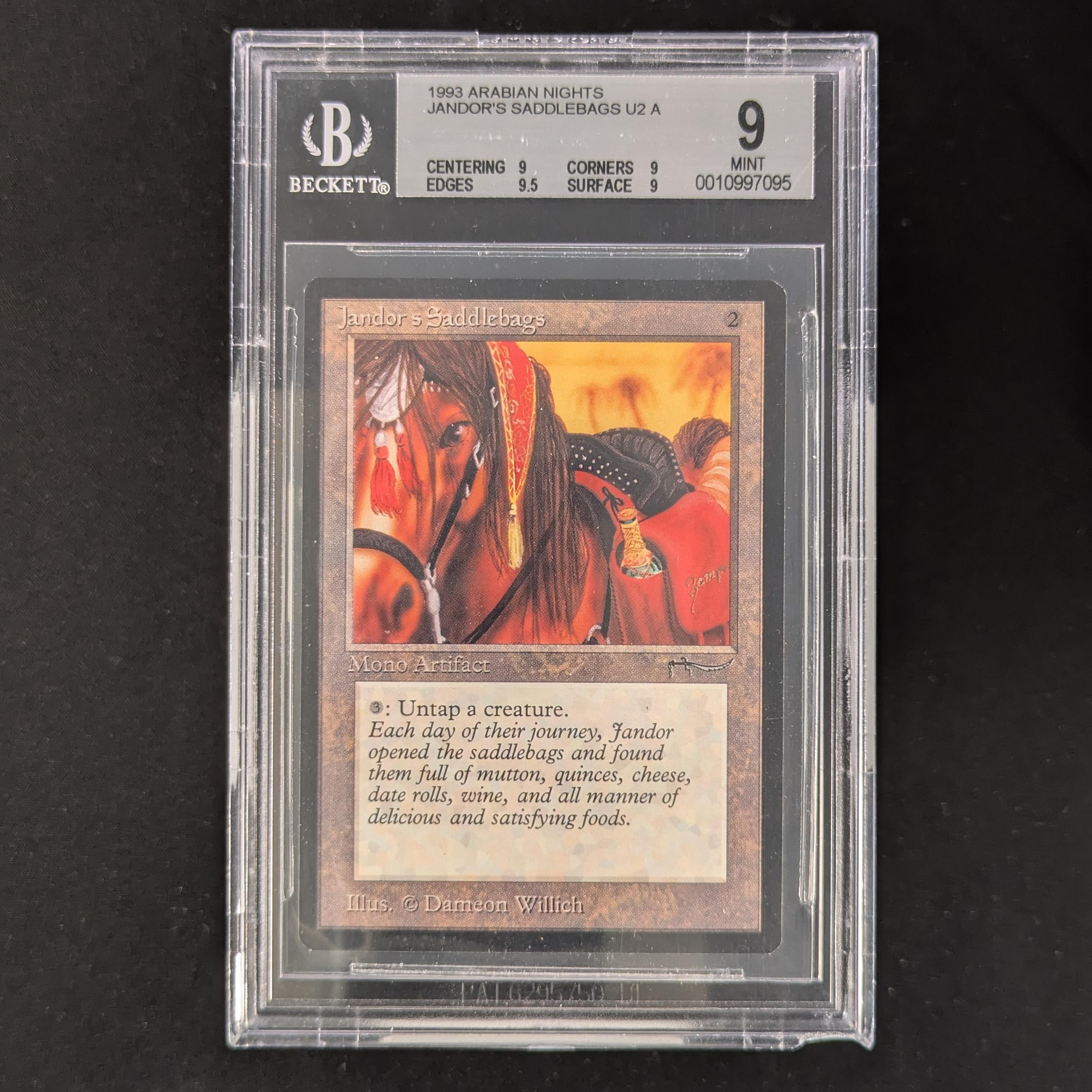 MTG Singles - Jandor's Saddlebags - Arabian Nights - BGS 9 - 