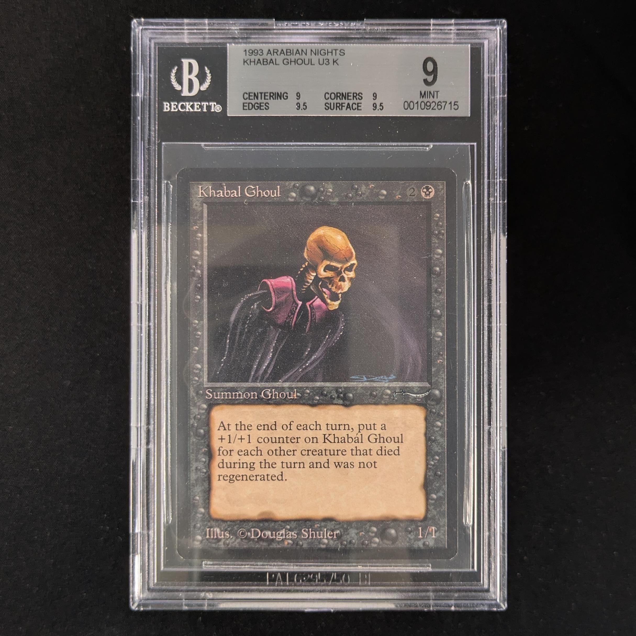 MTG Singles - Khabal Ghoul - Arabian Nights - BGS 9 - 