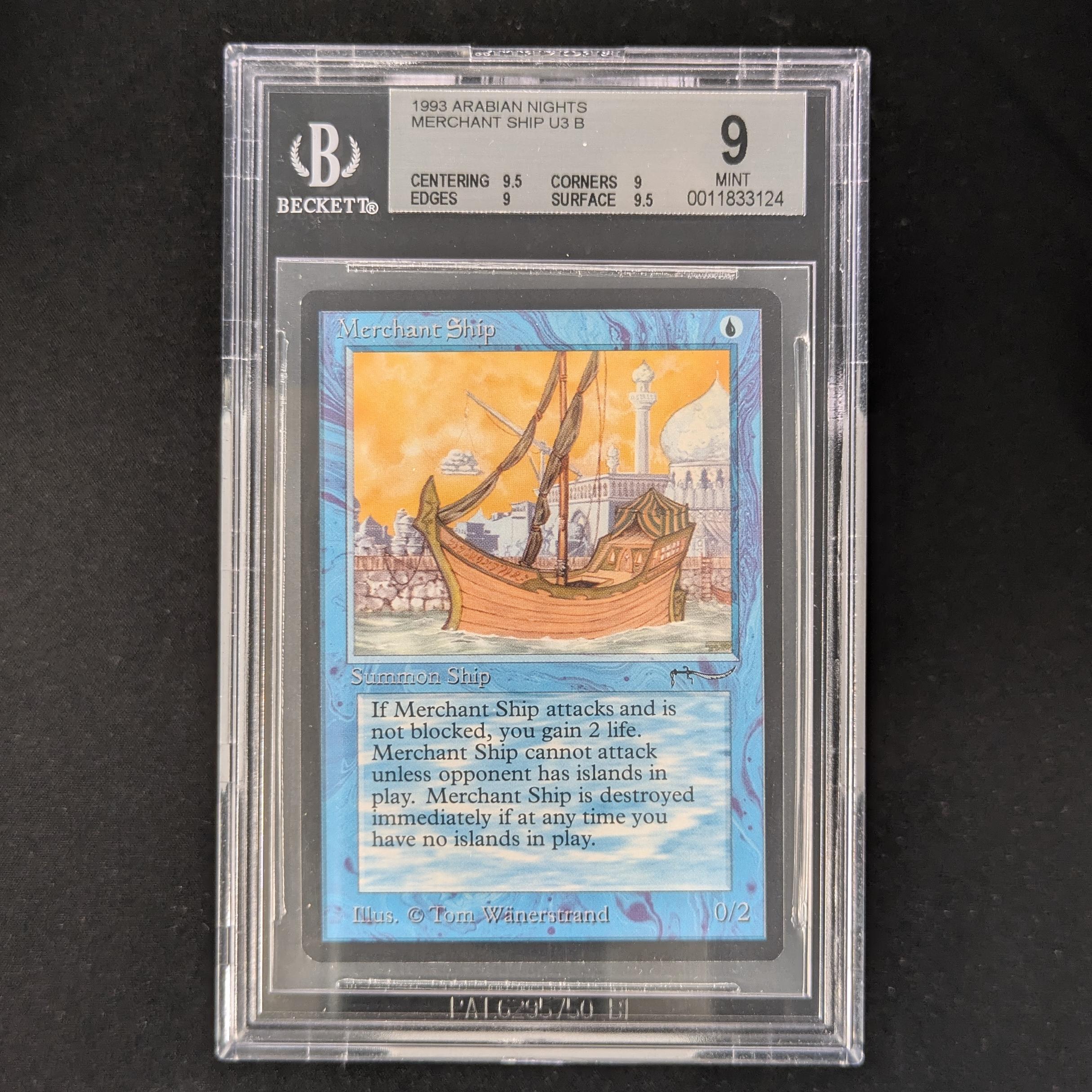 MTG Singles - Merchant Ship - Arabian Nights - BGS 9 - 
