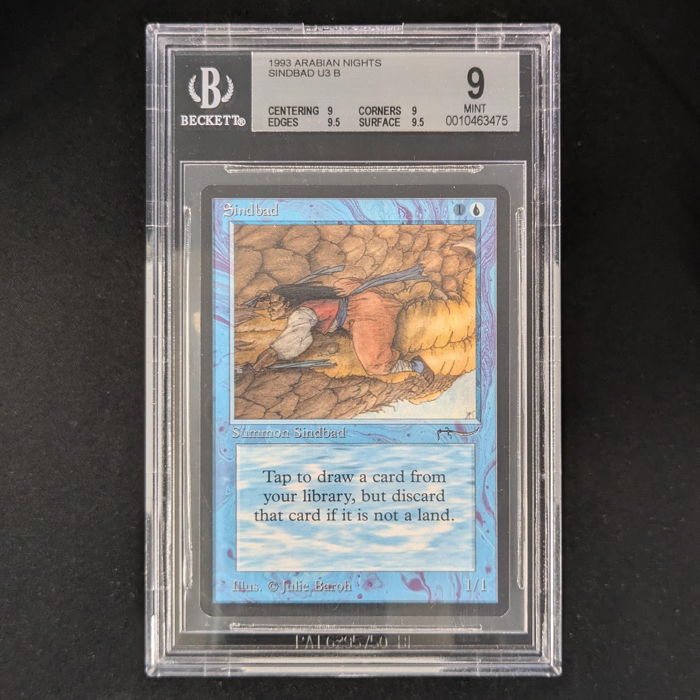MTG Singles - Sindbad - Arabian Nights - BGS 9 - 