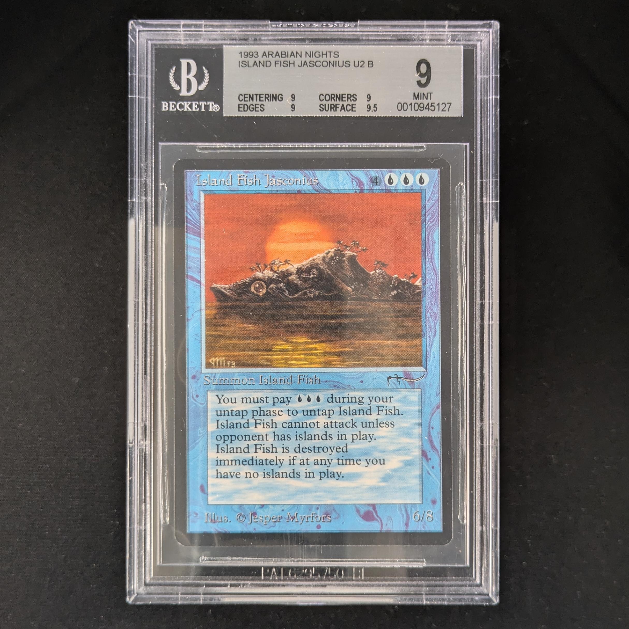 MTG Singles - Island Fish Jasconius - Arabian Nights - BGS 9 - 