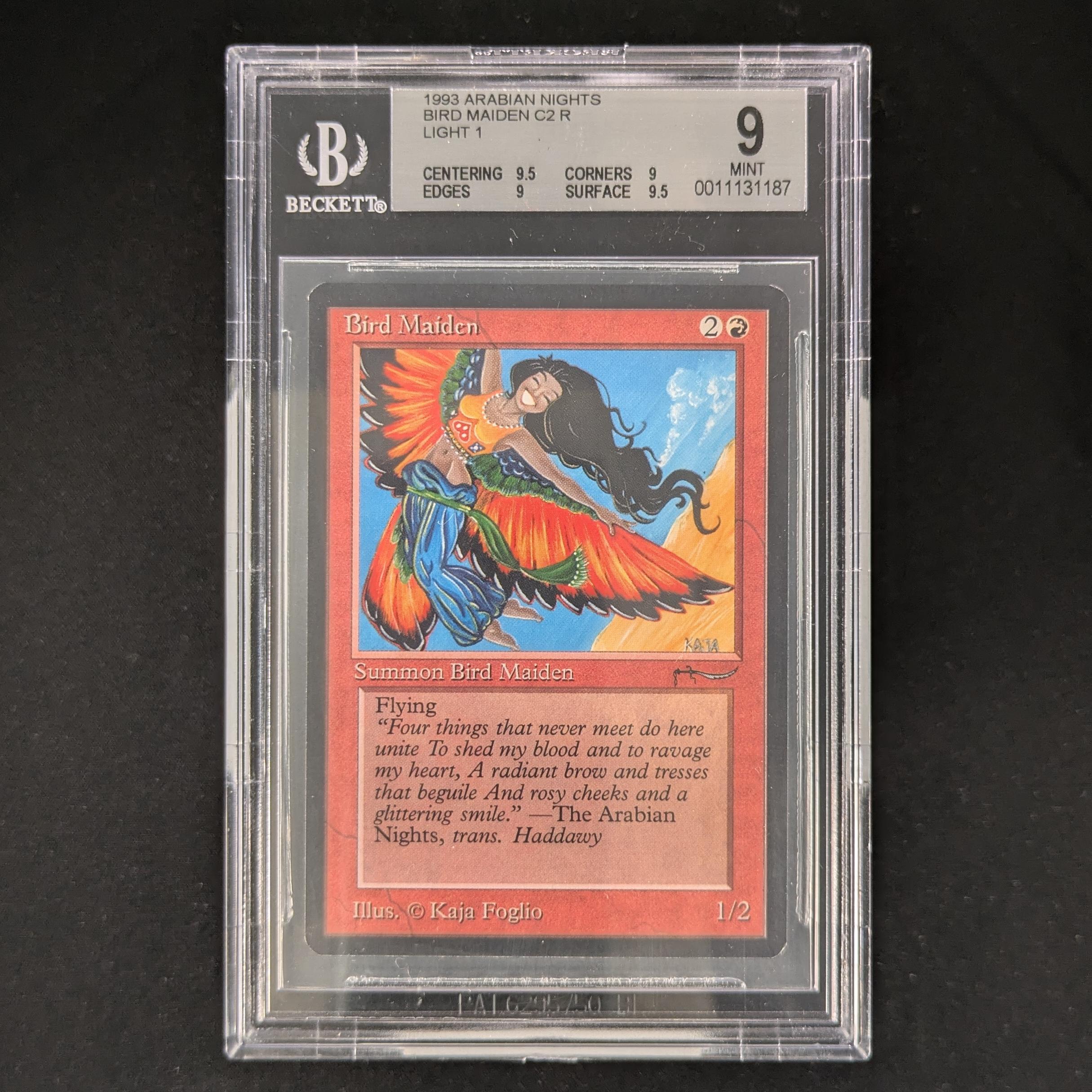 MTG Singles - Bird Maiden - Arabian Nights - BGS 9 - Light - 