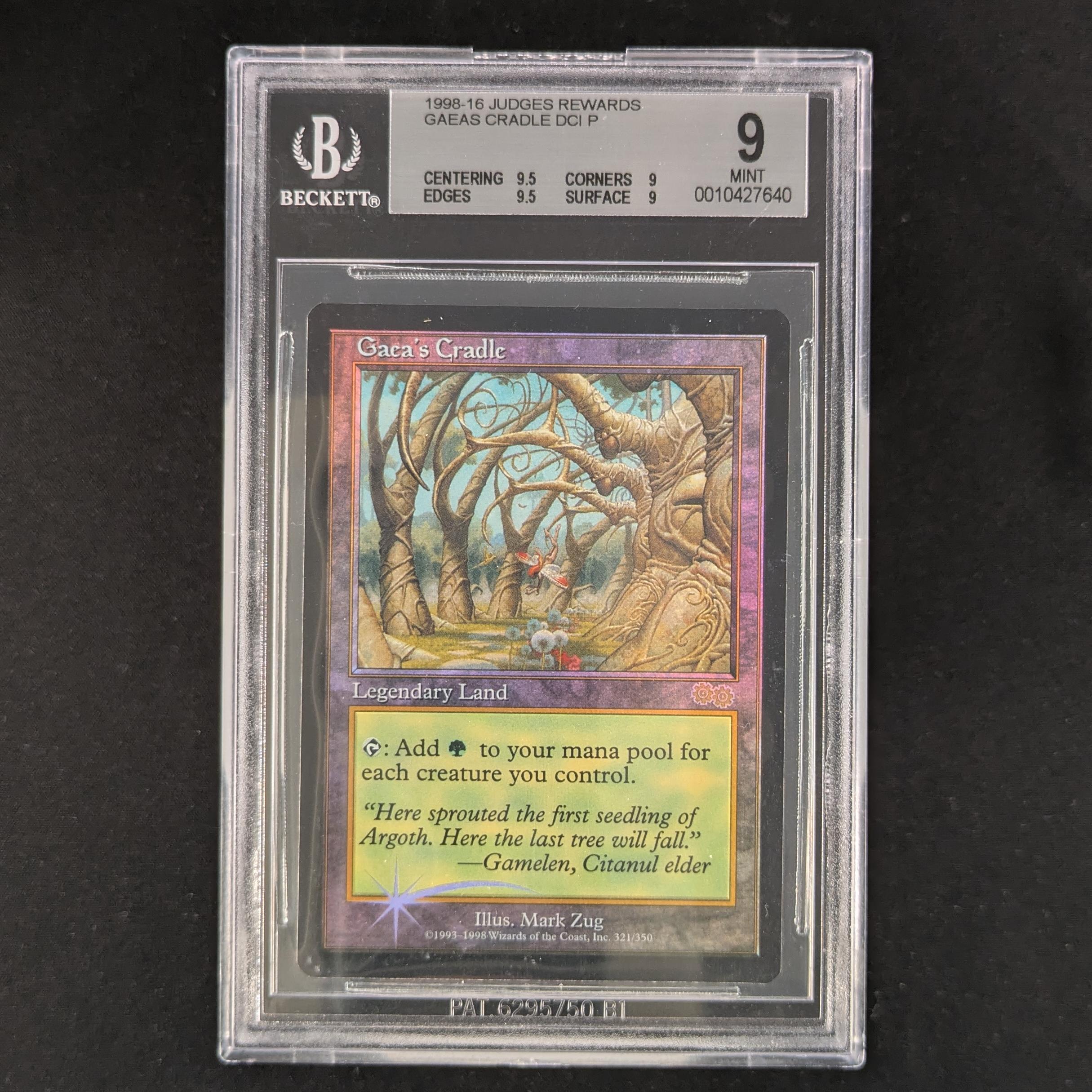 MTG Singles - [FOIL] Gaea's Cradle - Judge Rewards Promos - BGS 9 - 