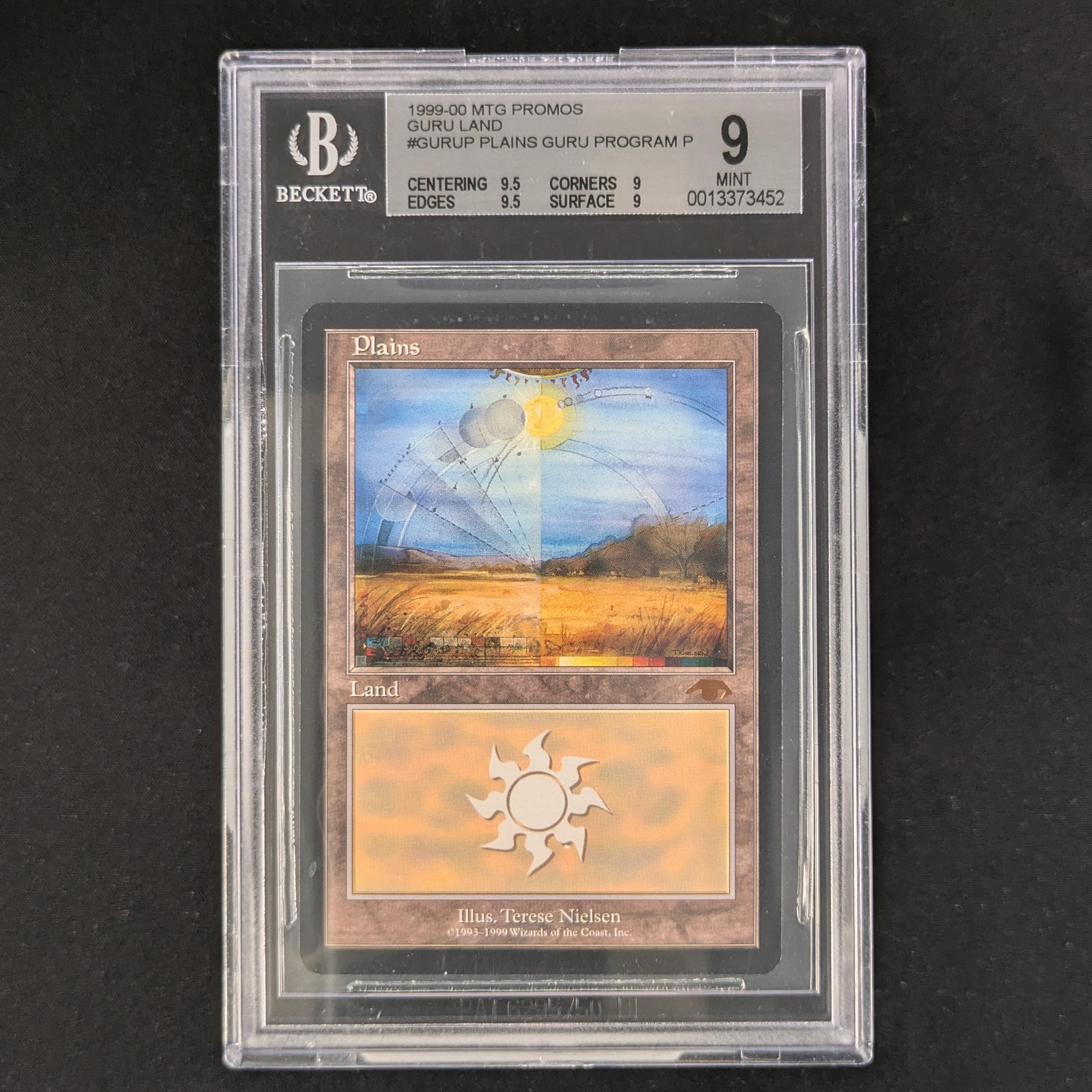 MTG Singles - Plains - Guru Lands - BGS 9 - 