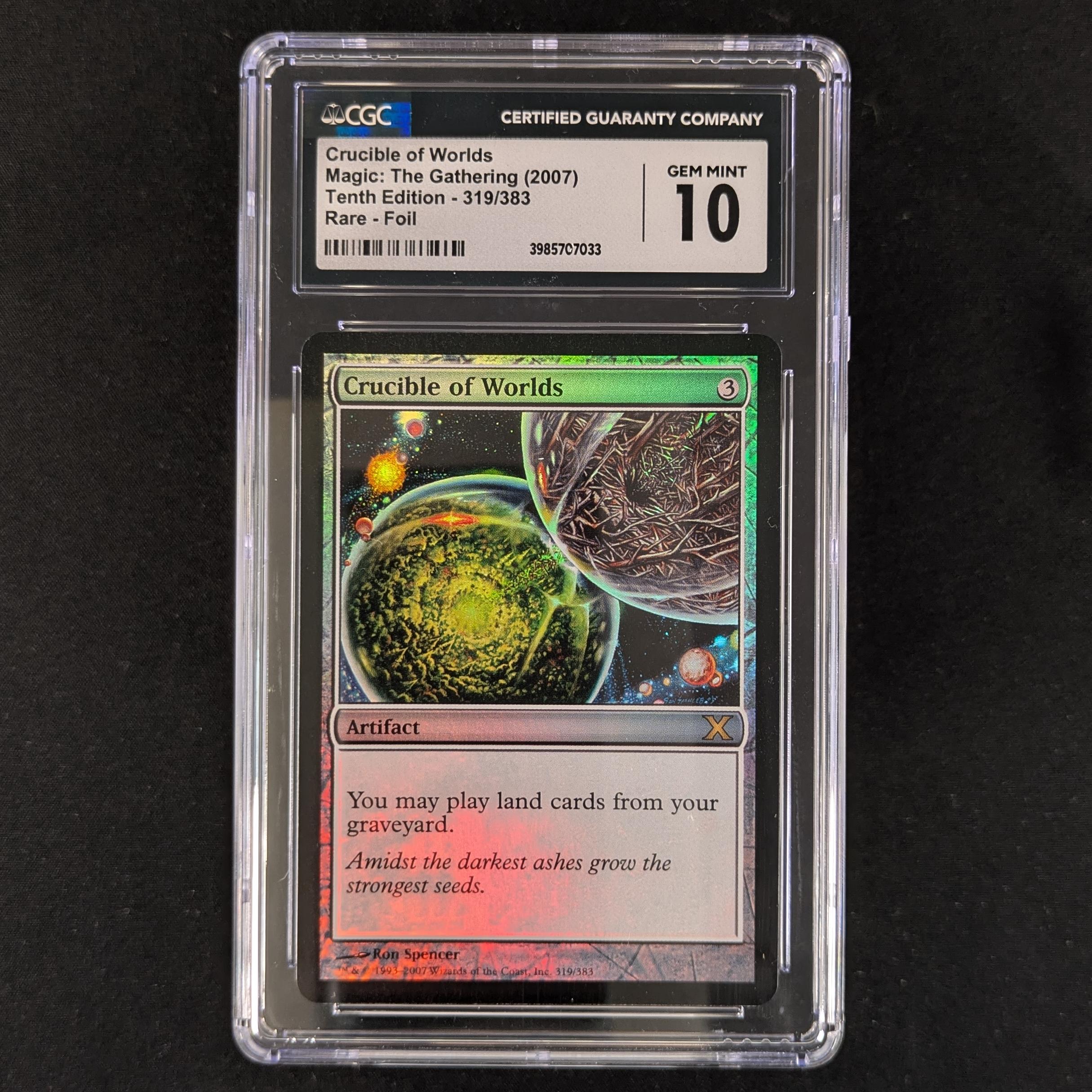 MTG Singles - Crucible of Worlds - Tenth Edition - CGC 10 - 
