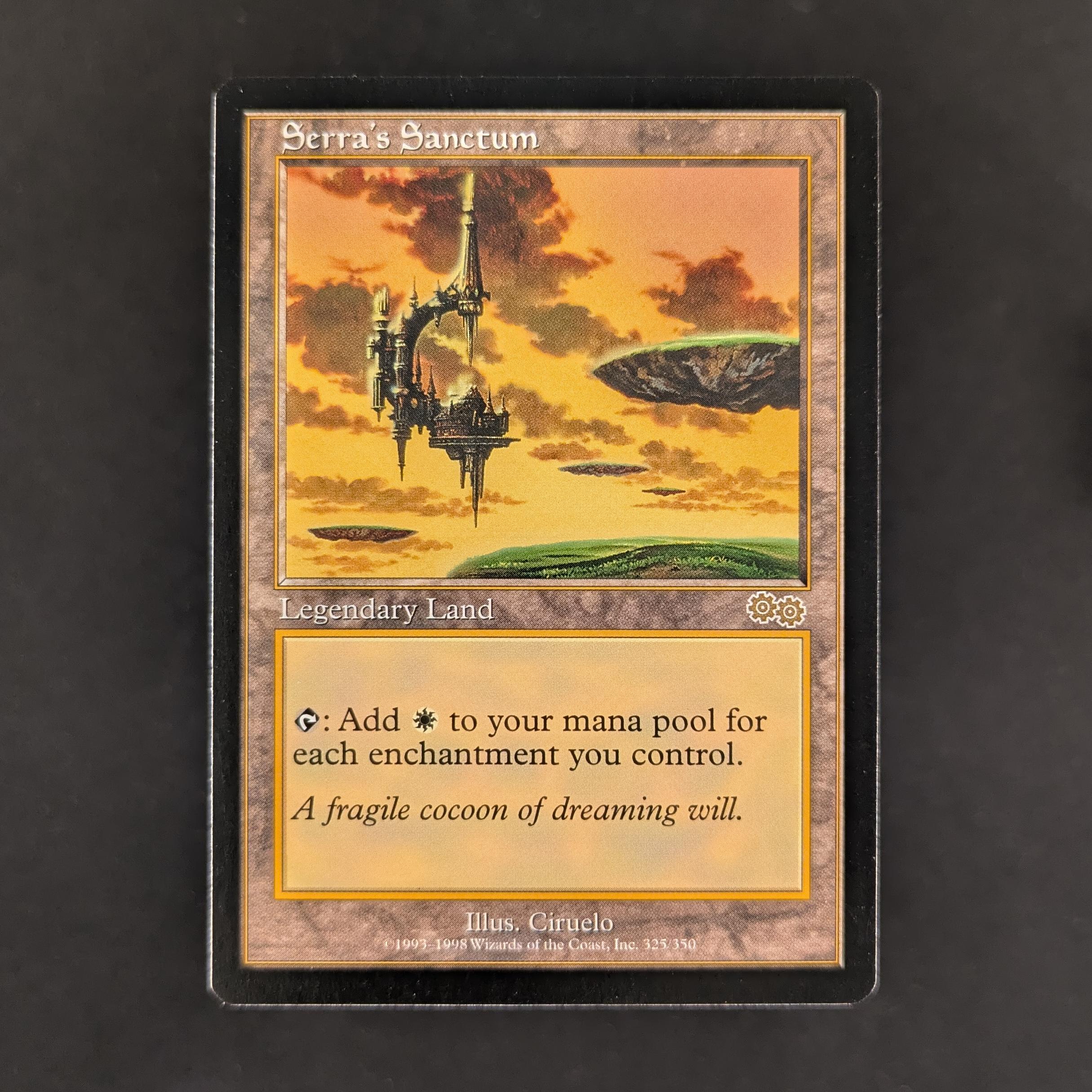 MTG Singles - Serra's Sanctum - Urza's Saga - English - NM - 33438