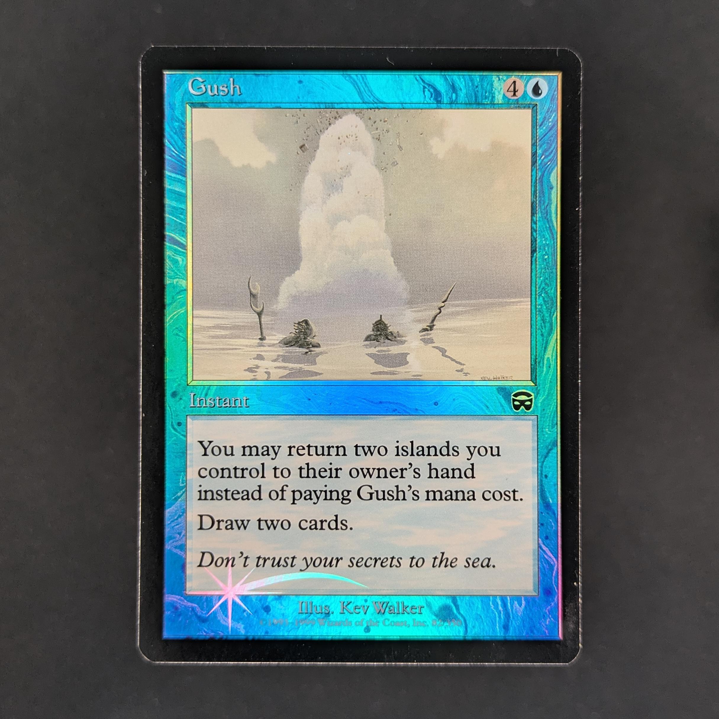 MTG Singles - [FOIL] Gush - Mercadian Masques - EX - 