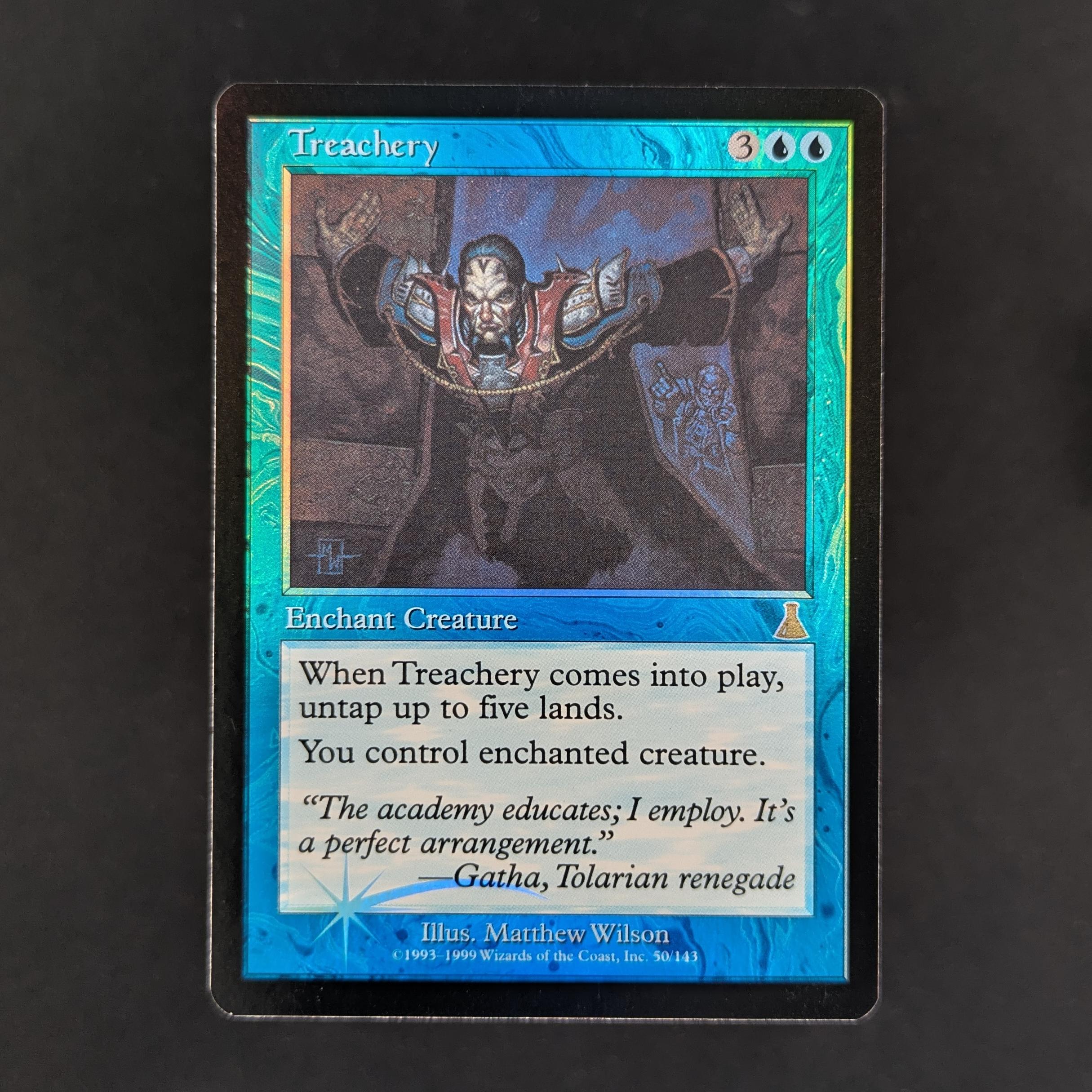 MTG Singles - [FOIL] Treachery - Urza's Destiny - NM - 
