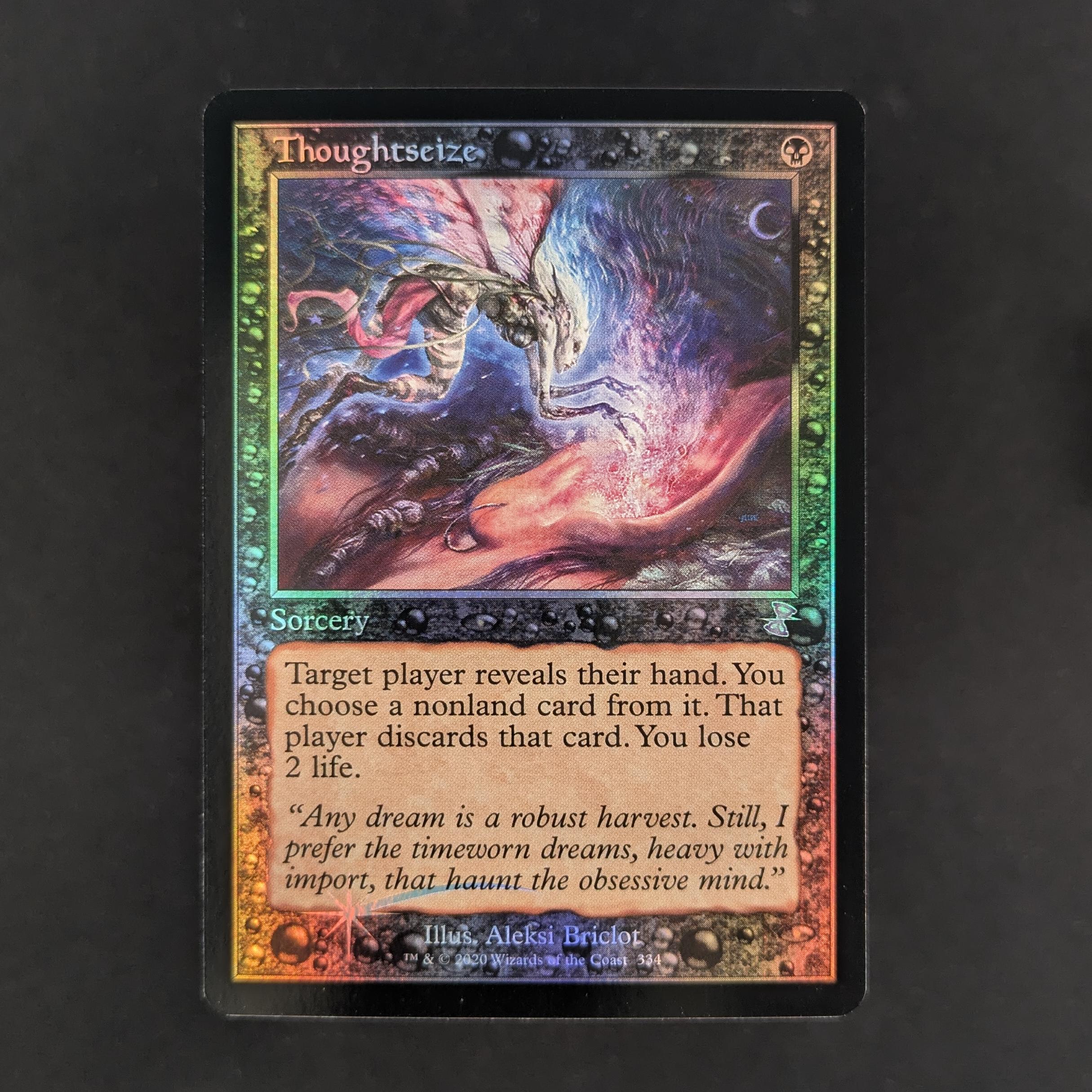 MTG Singles - [FOIL] Thoughseize - Time Spiral Remastered: Extras - NM - 