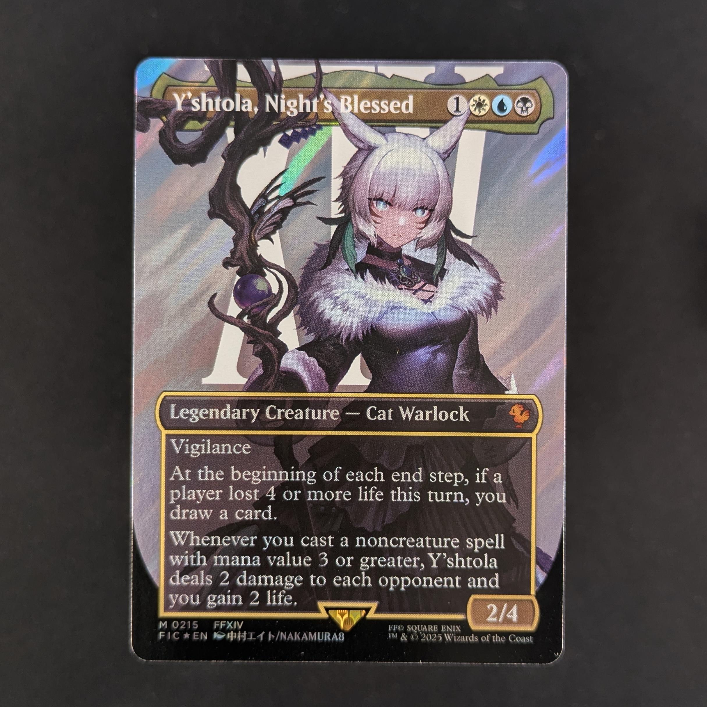 MTG Singles - [FOIL] Y'shtola, Night's Blessed (Surge Foil) - Commander: FINAL FANTASY: Extras - NM - 