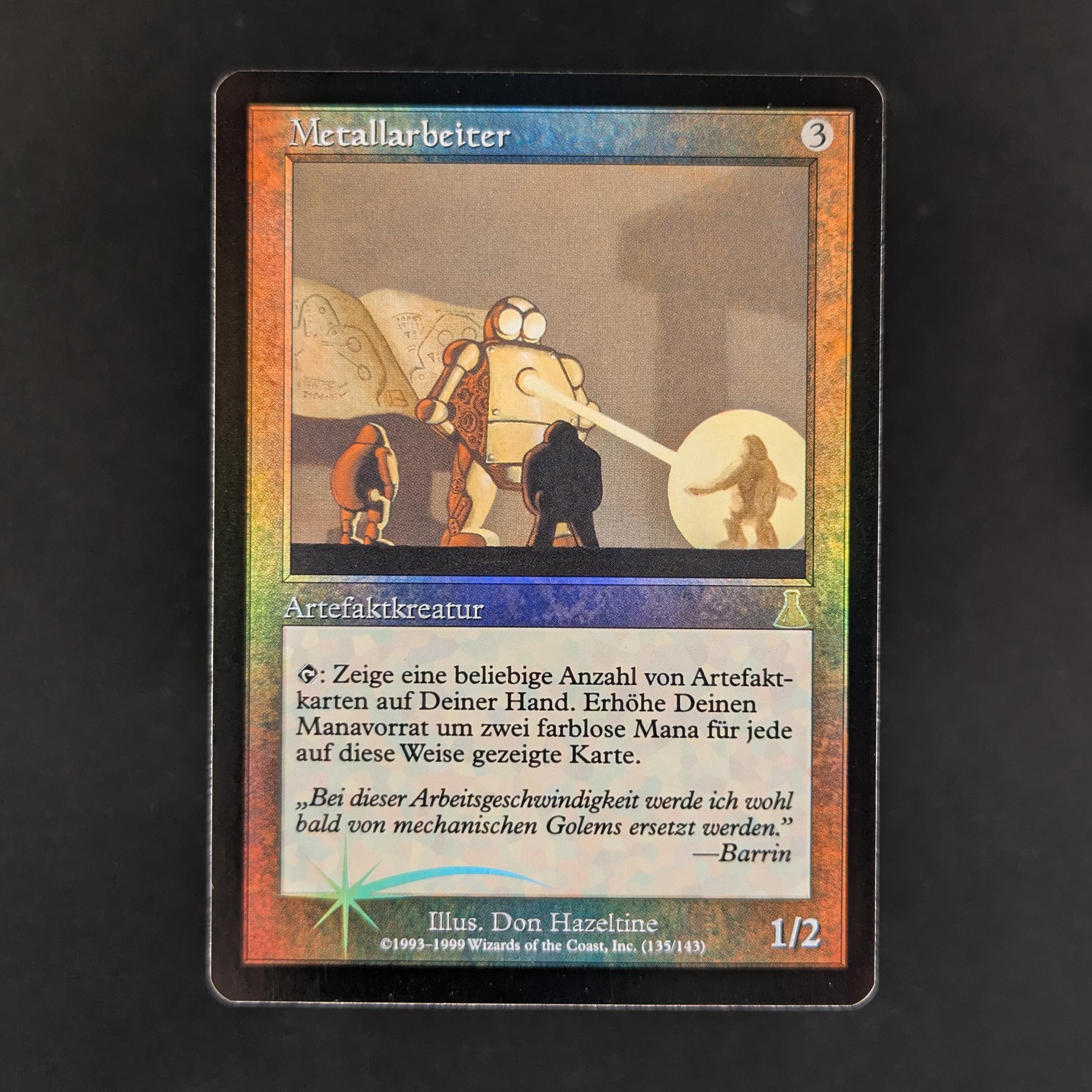 MTG Singles - [FOIL] Metalworker - Urza's Destiny - NM - 