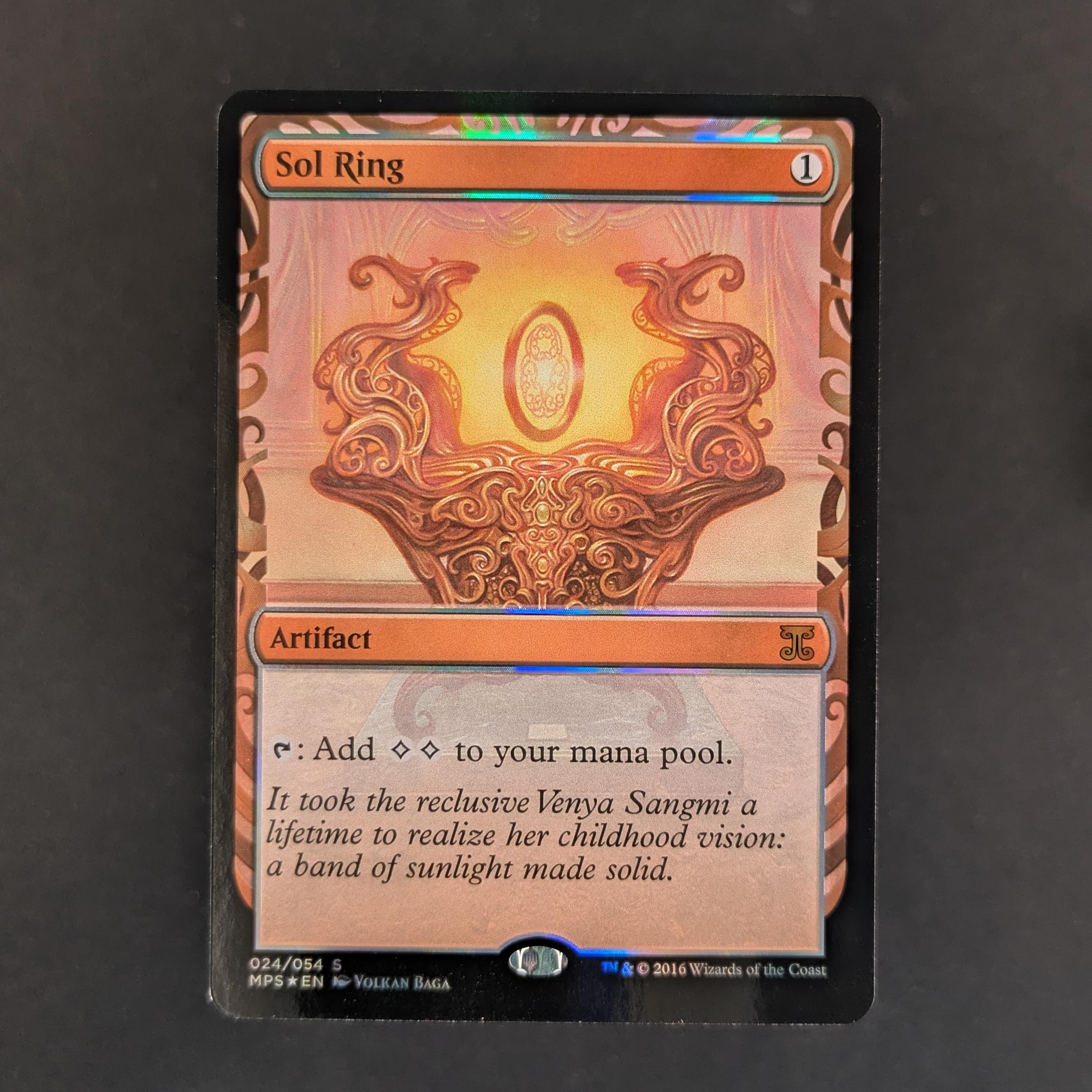 MTG Singles - [FOIL] Sol Ring - Kaladesh Inventions - NM - 