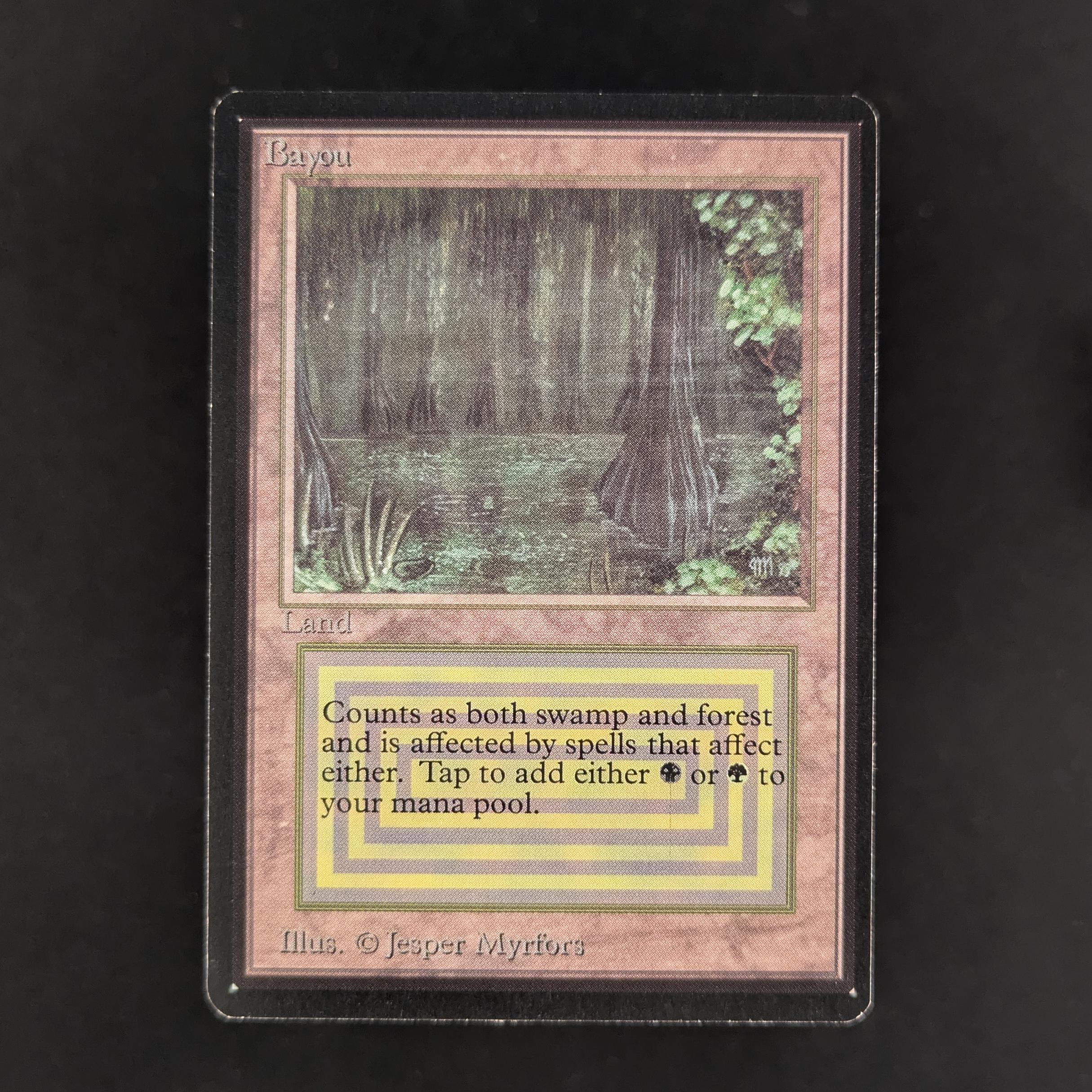 MTG Singles - Bayou - Beta - EX - 33465