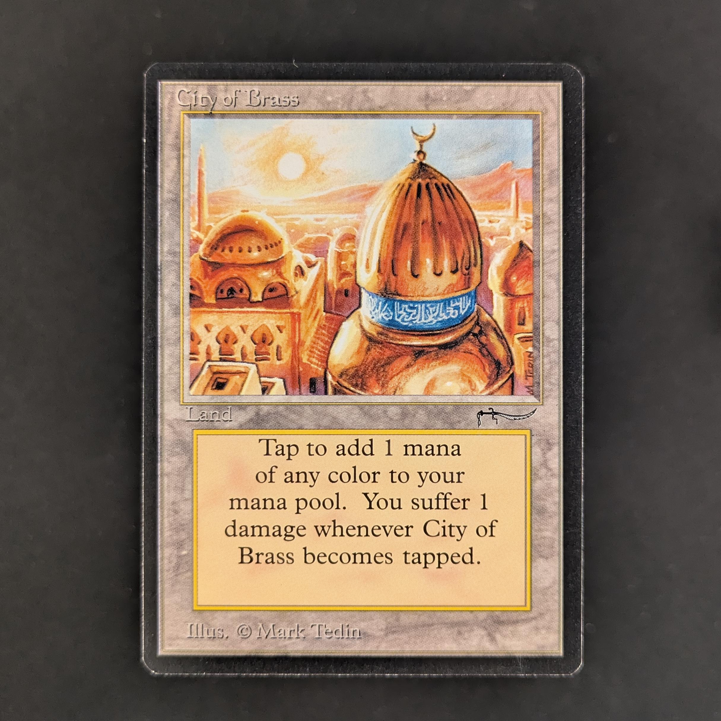 MTG Singles - City of Brass - Arabian Nights - NM - 33473