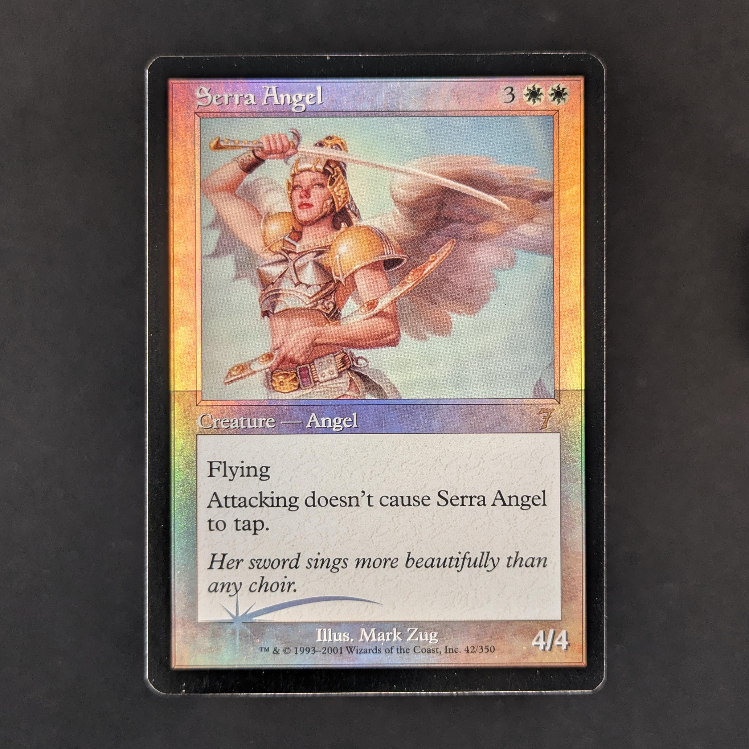 [FOIL] Serra Angel - Seventh Edition - English - GD
