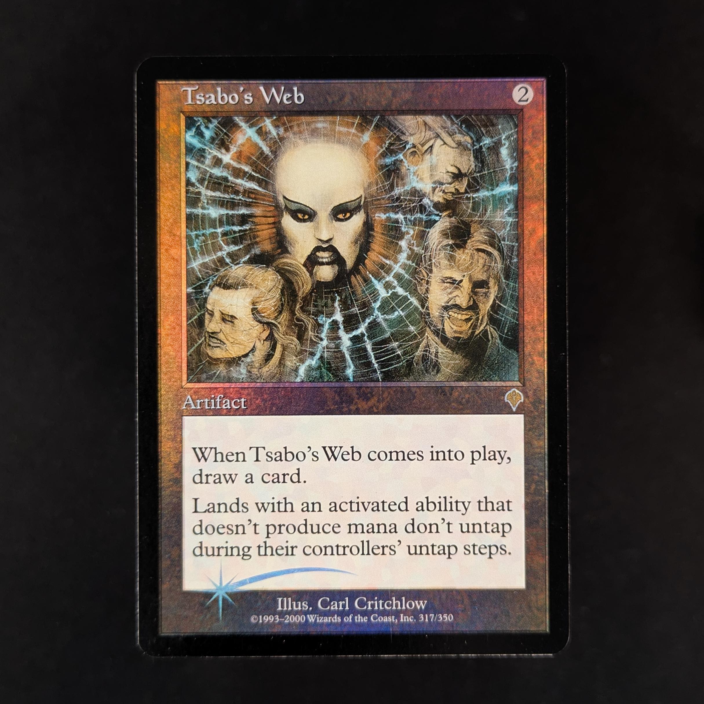 [FOIL] Tsabo's Web - Invasion - English - EX
