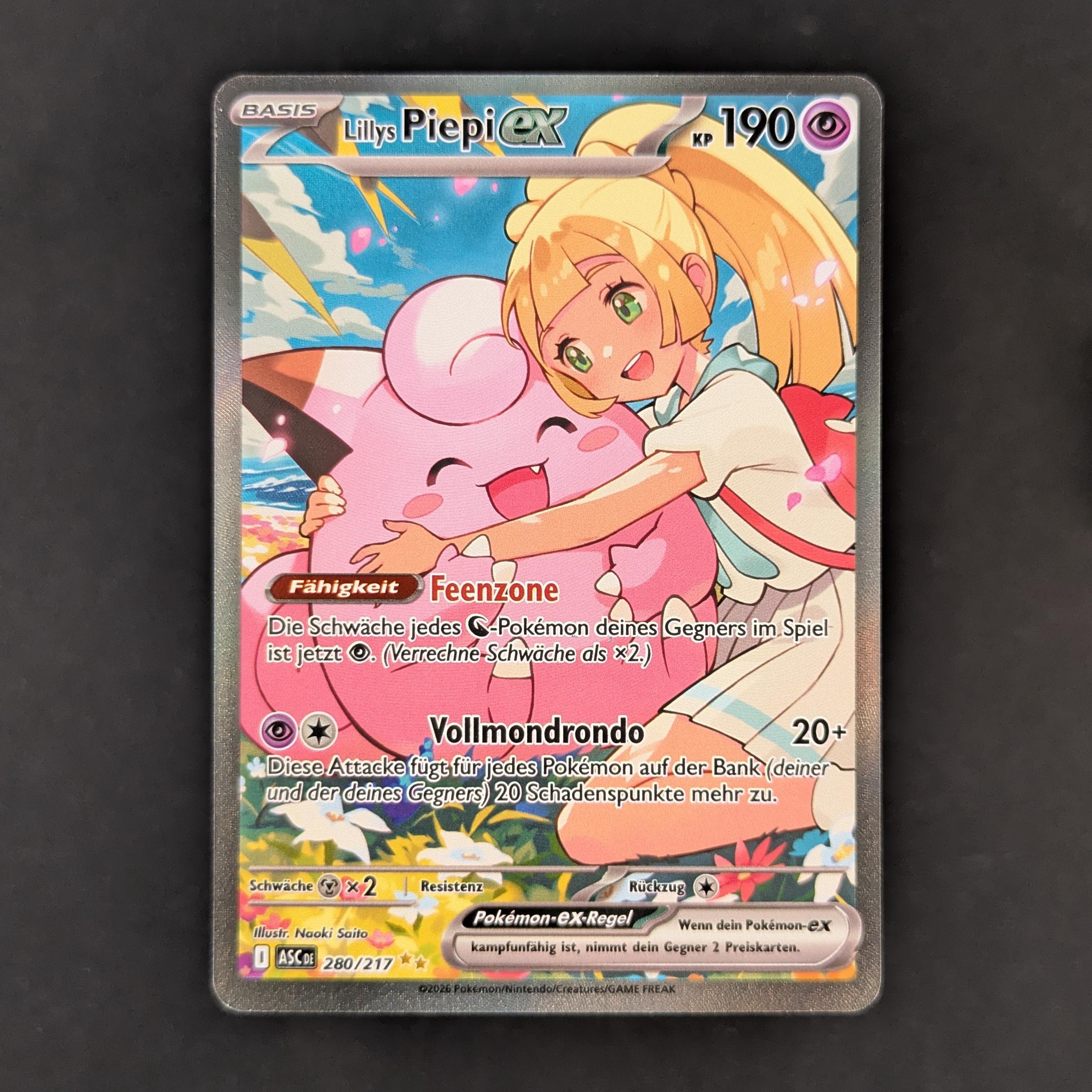 Lillie's Clefairy ex (ASC 280) - Ascended Heroes - German - NM