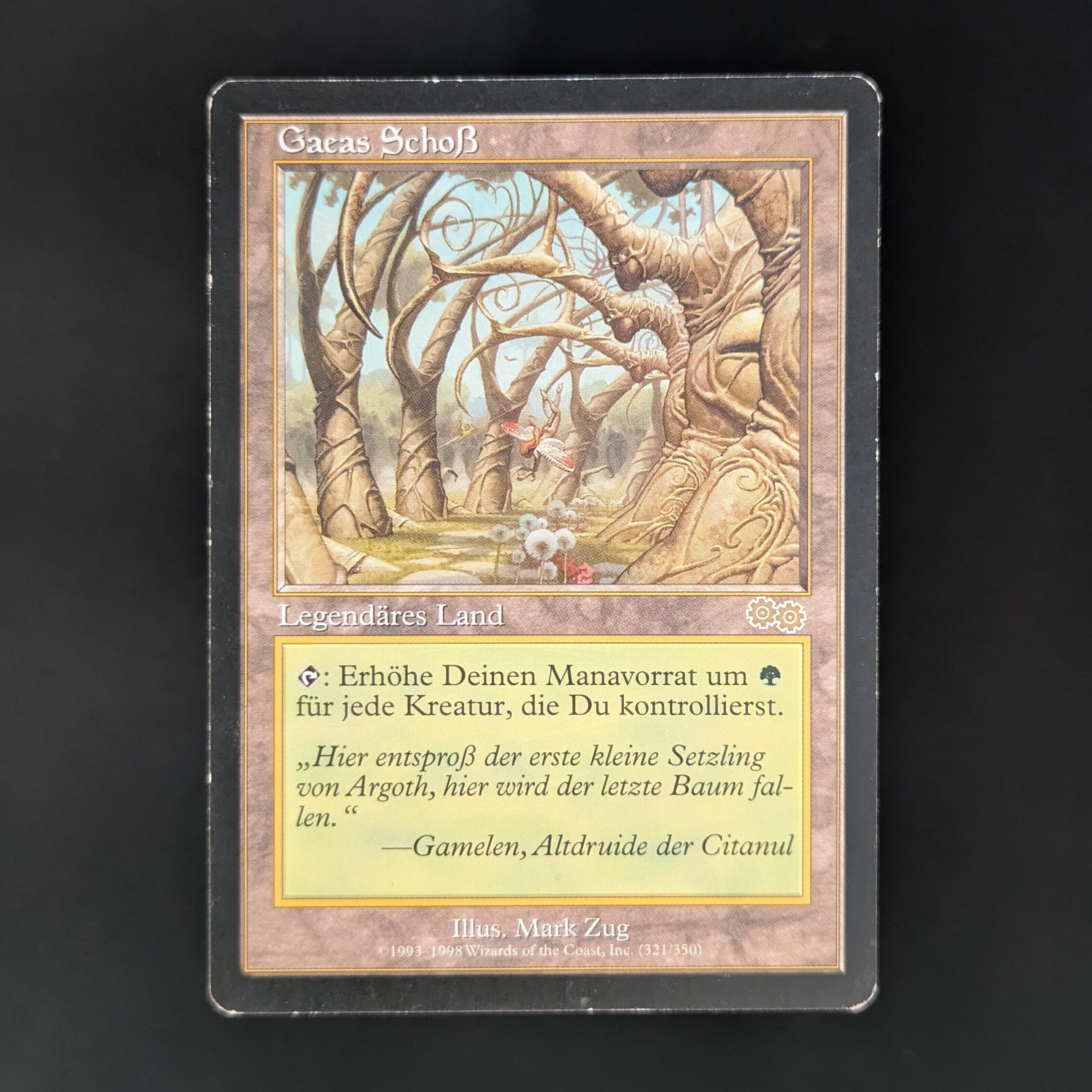 MTG Singles - Gaea's Cradle - Urza's Saga - German - PO - 33714