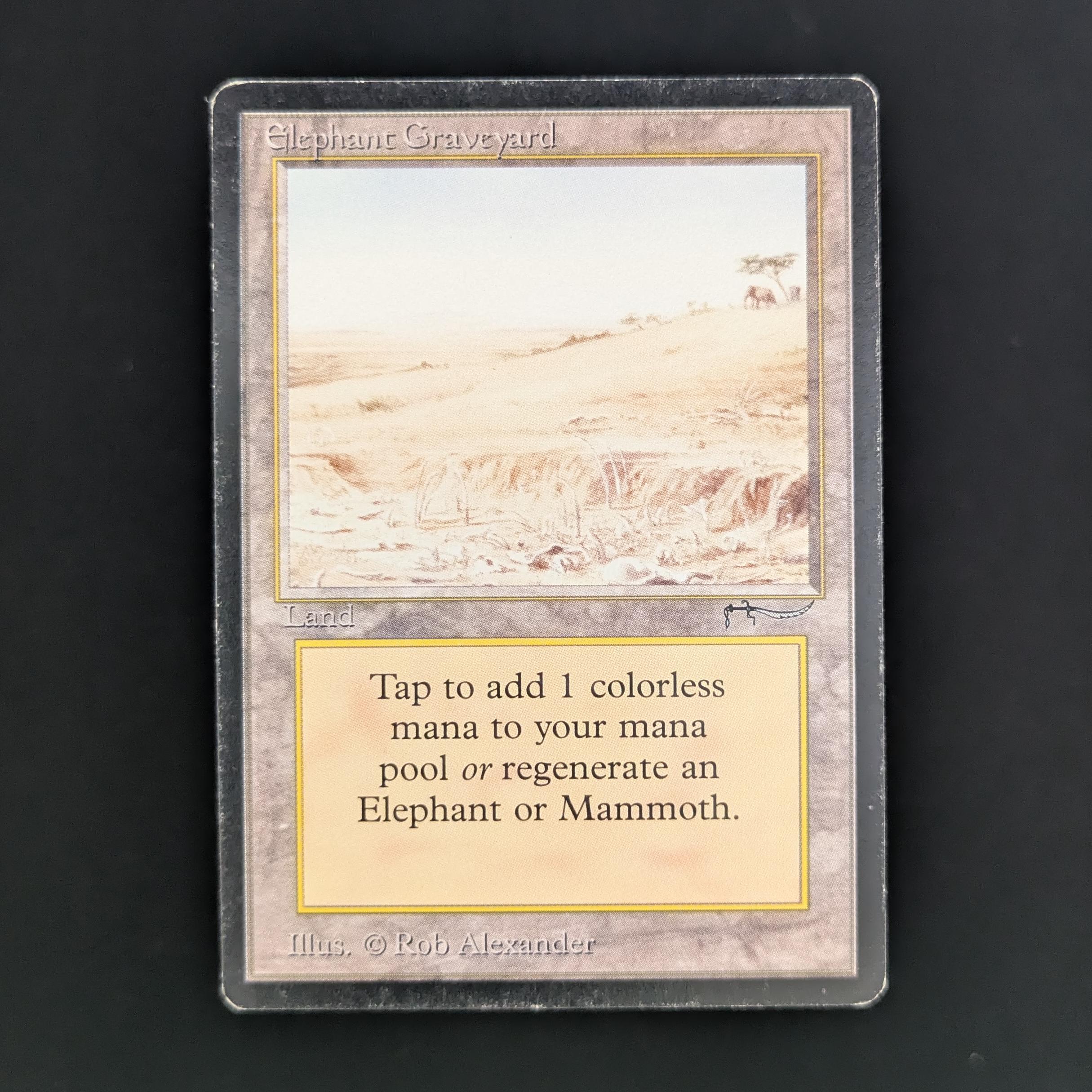 MTG Singles - Elephant Graveyard - Arabian Nights - PL - 33797