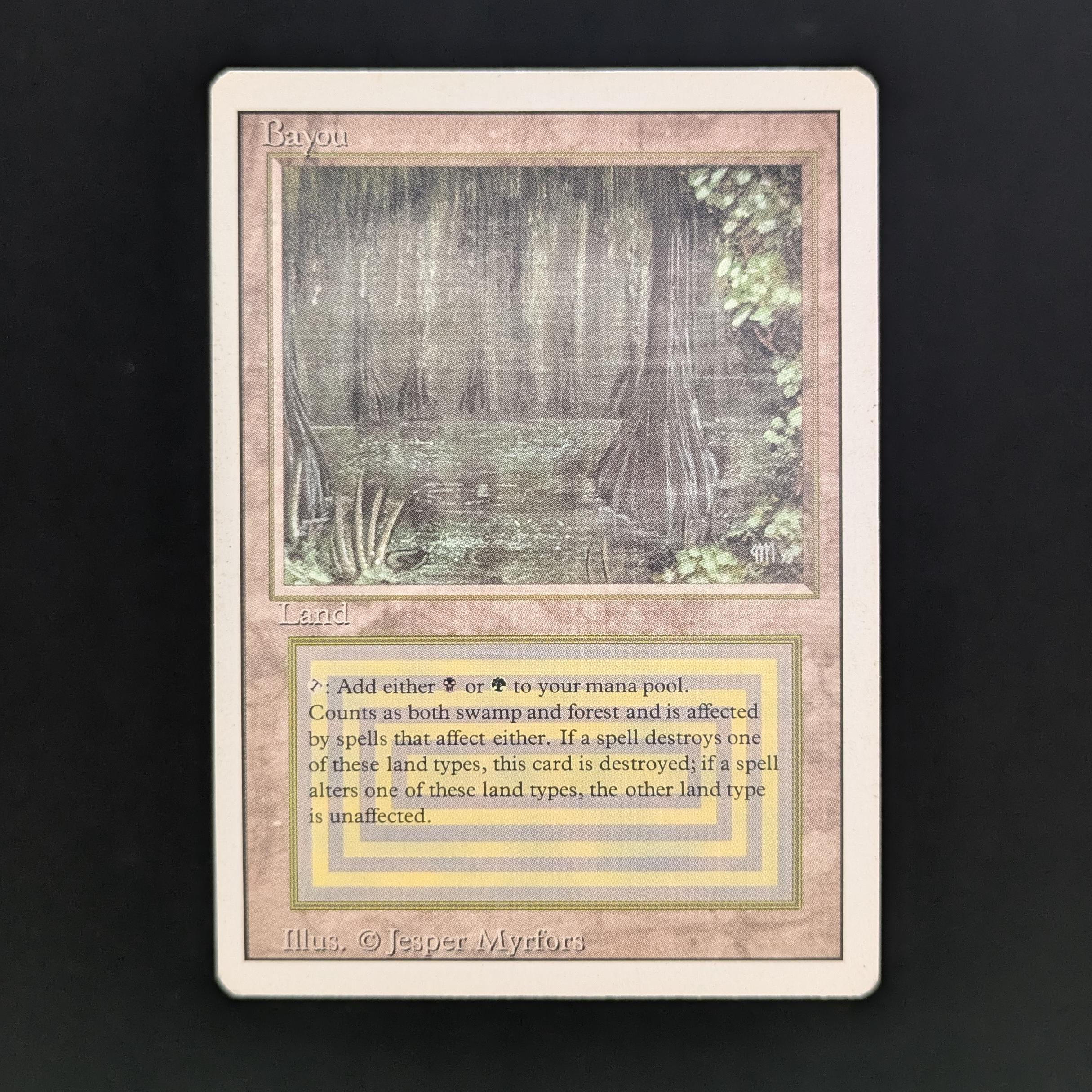 MTG Singles - Bayou - Revised - PL - 33856