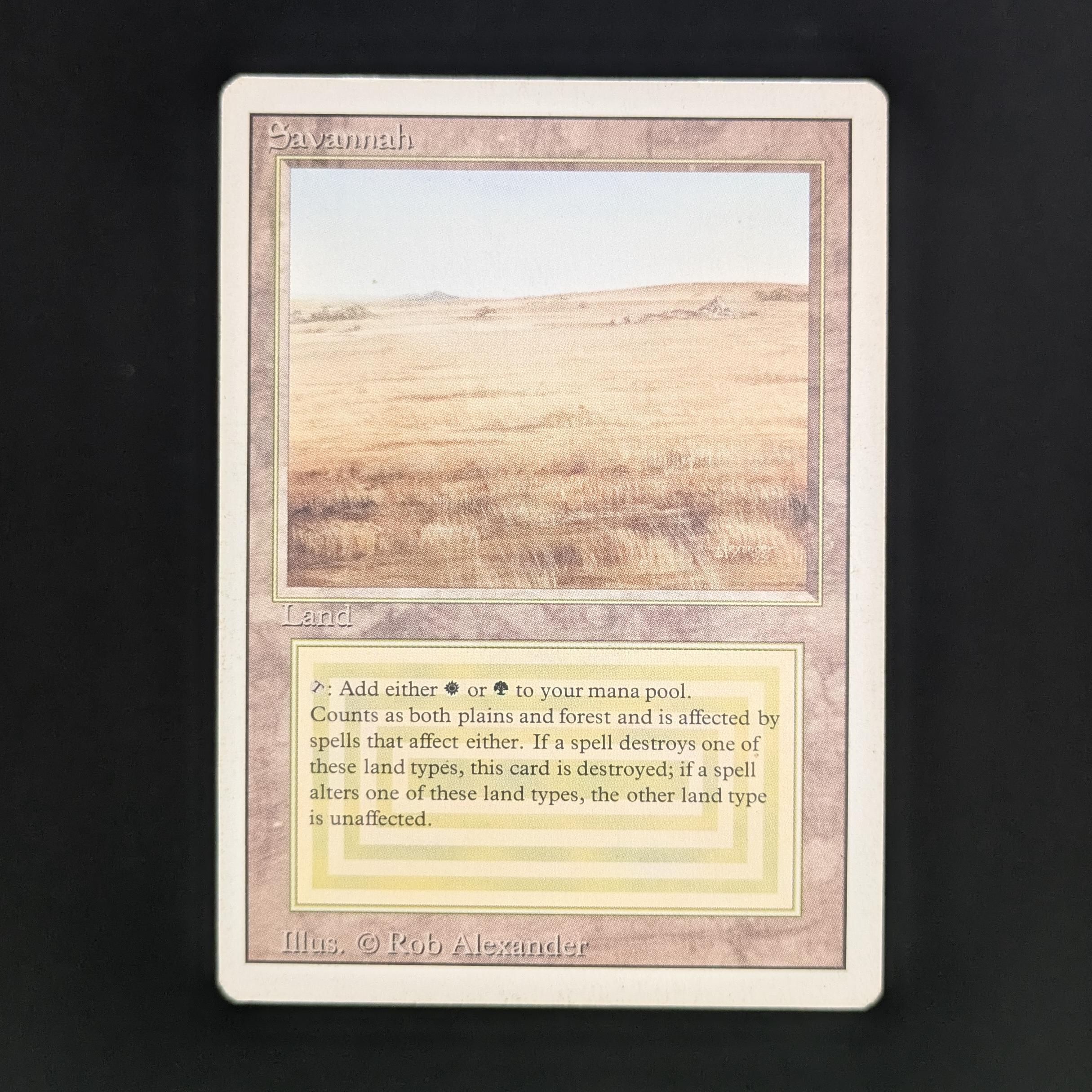 MTG Singles - Savannah - Revised - PL - 33864