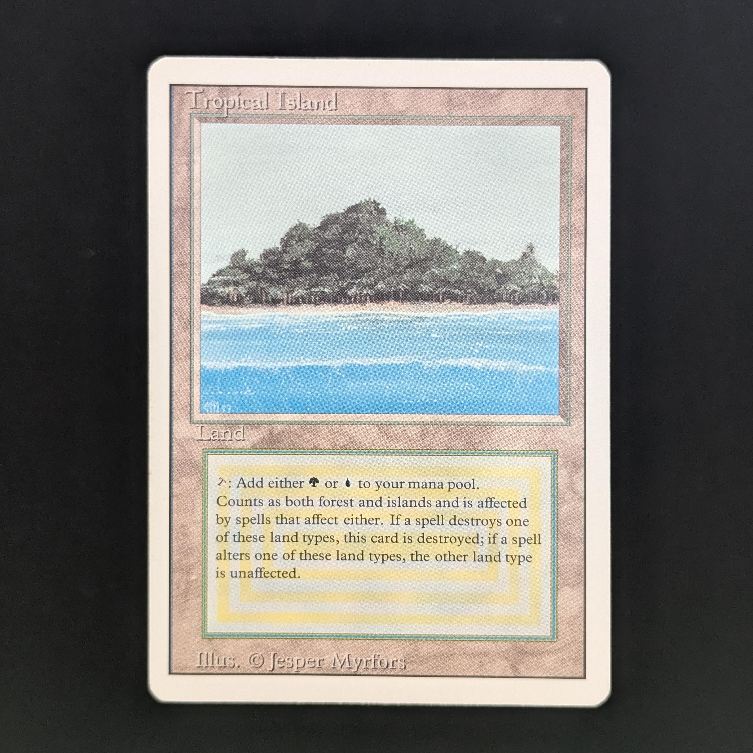 MTG Singles - Tropical Island - Revised - GD - 33871