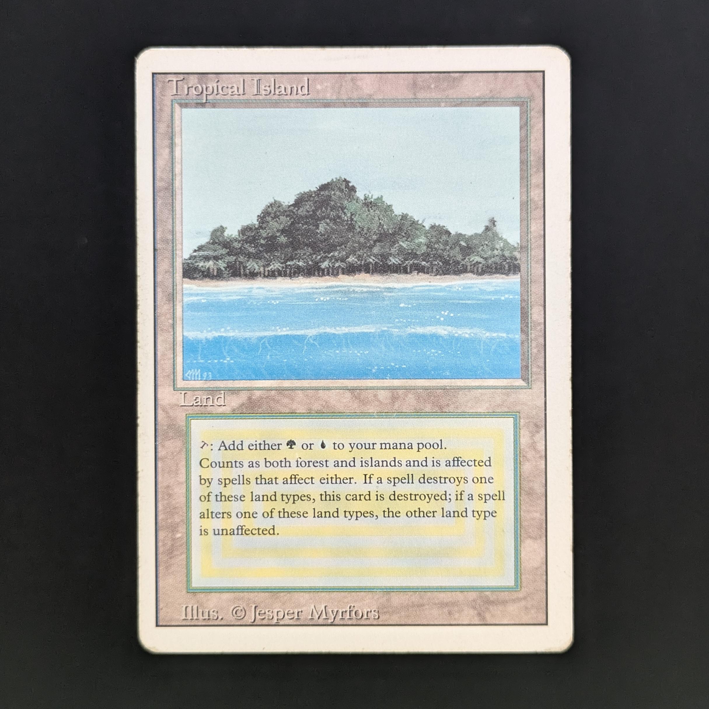 MTG Singles - Tropical Island - Revised - PL - 33873
