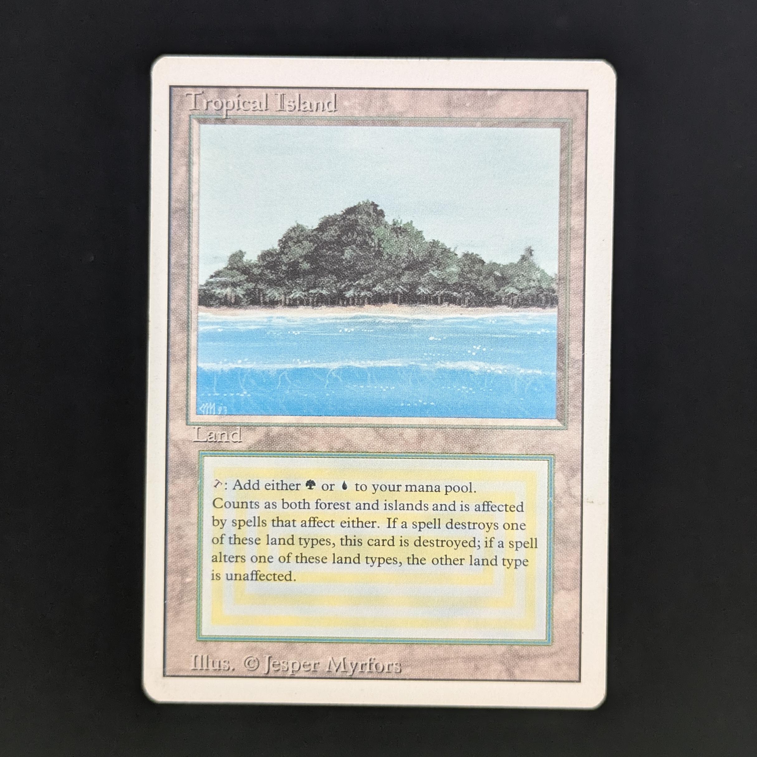MTG Singles - Tropical Island - Revised - PL - 33874