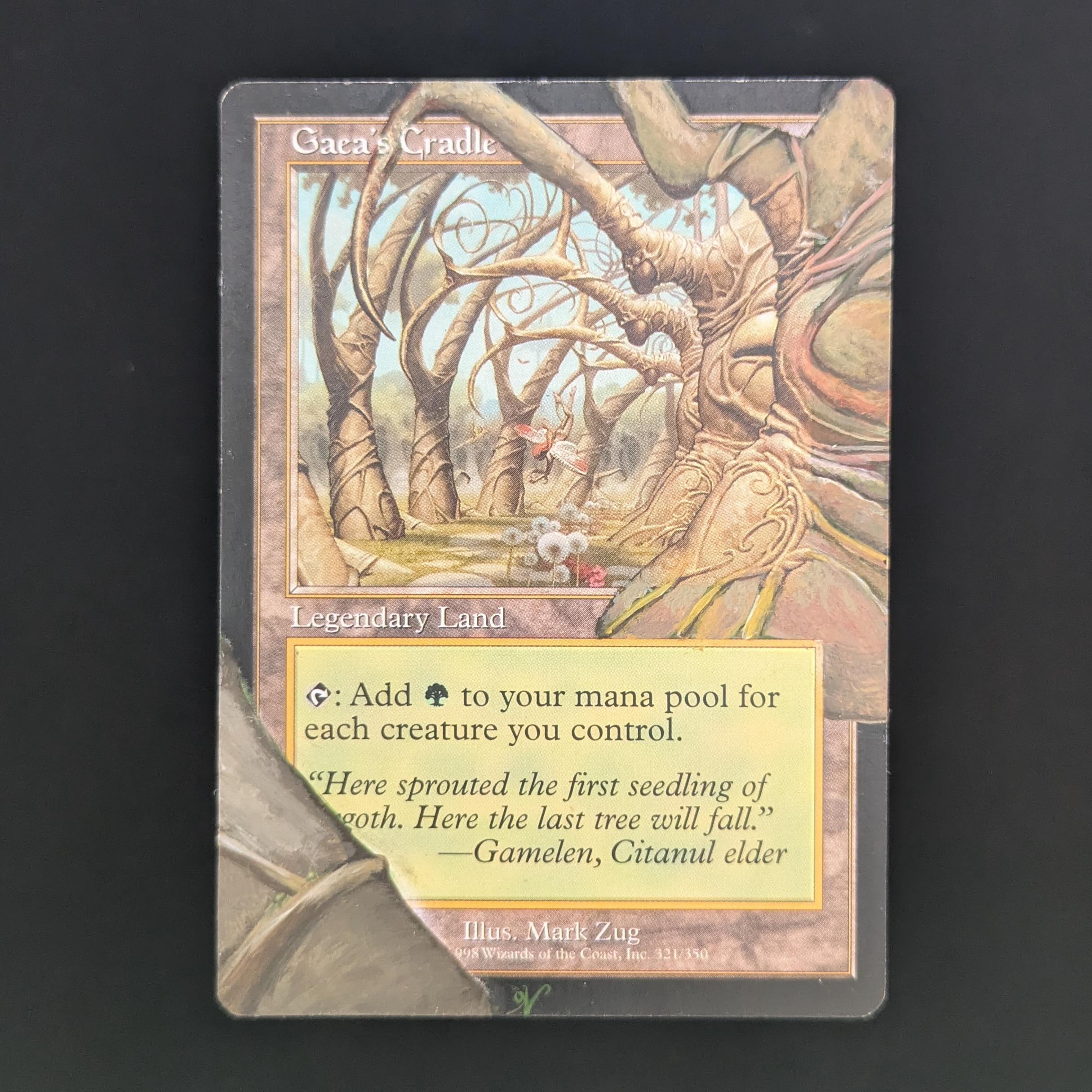 MTG Singles - Gaea's Cradle - Urza's Saga - English - PL - ALTERED - 33917