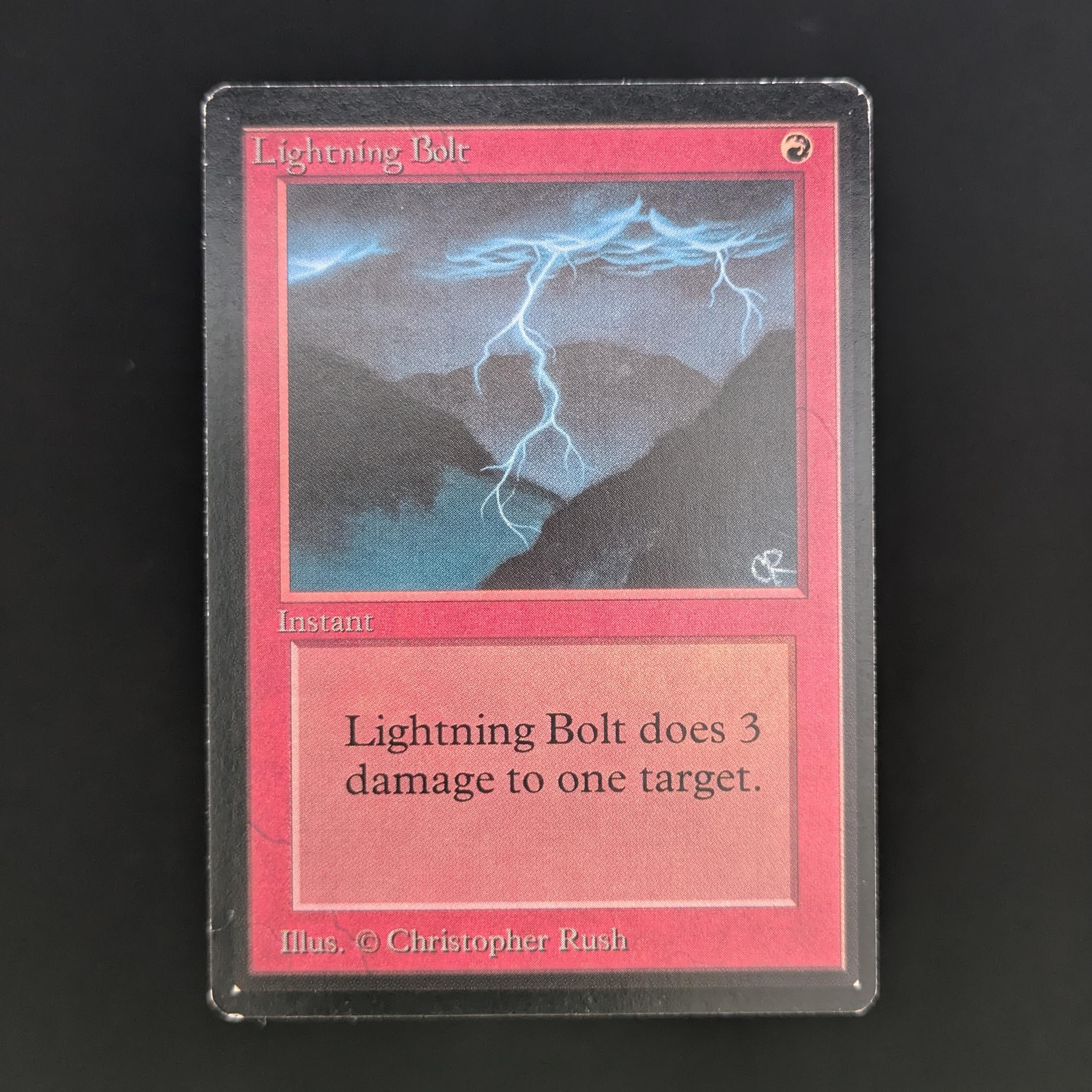 MTG Singles - Lightning Bolt - Beta - GD - 33976