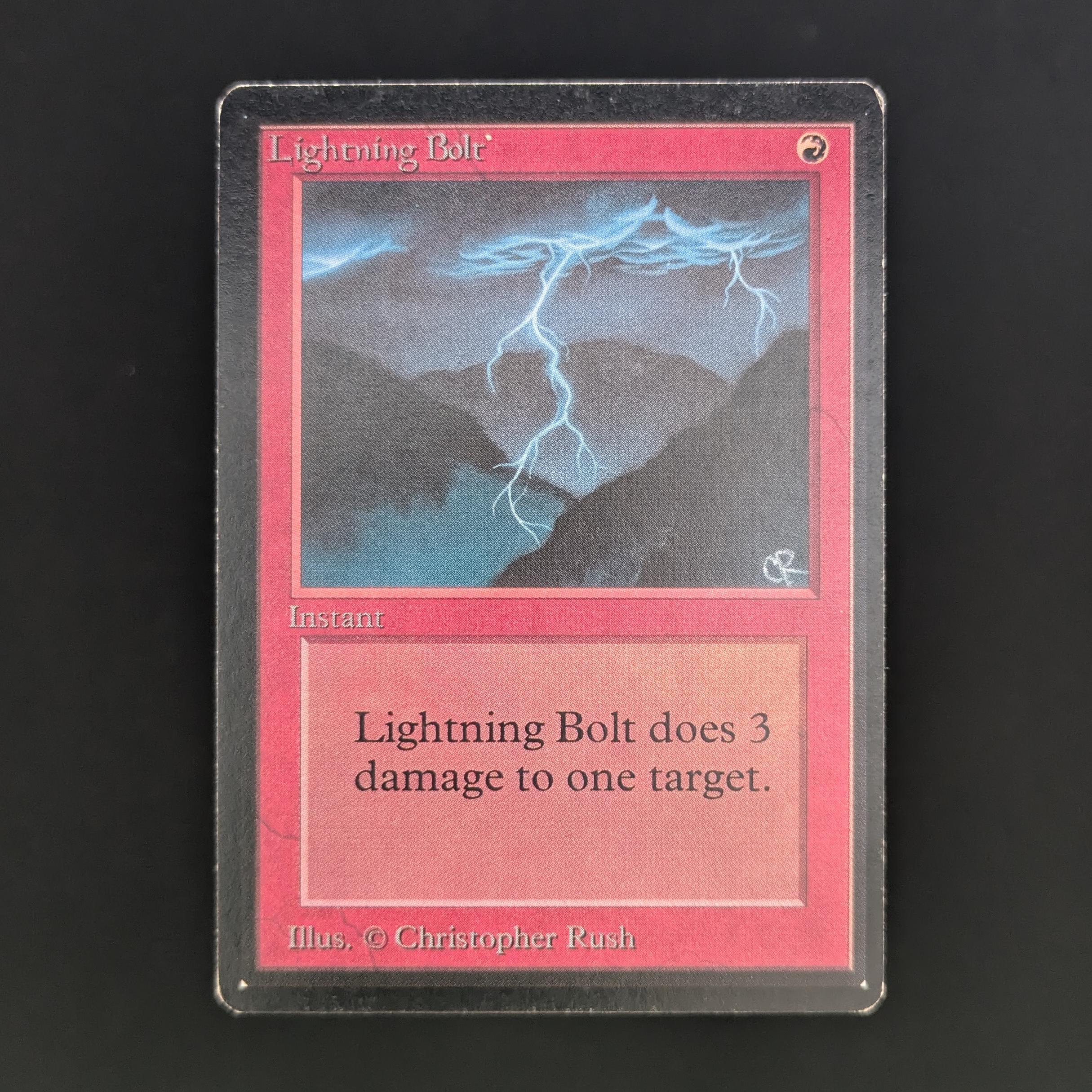 MTG Singles - Lightning Bolt - Beta - PL - 33978