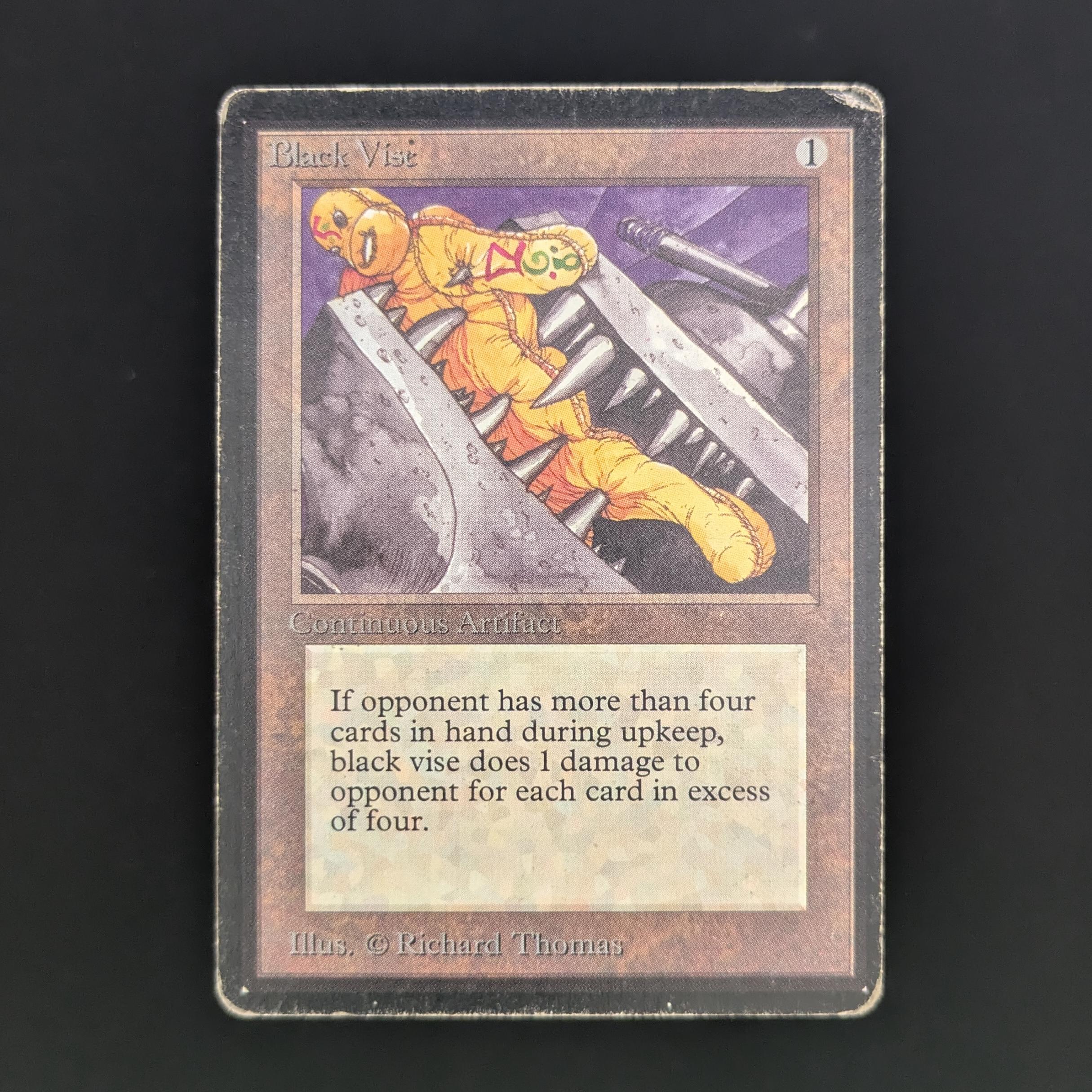 MTG Singles - Black Vise - Beta - PO - 33988