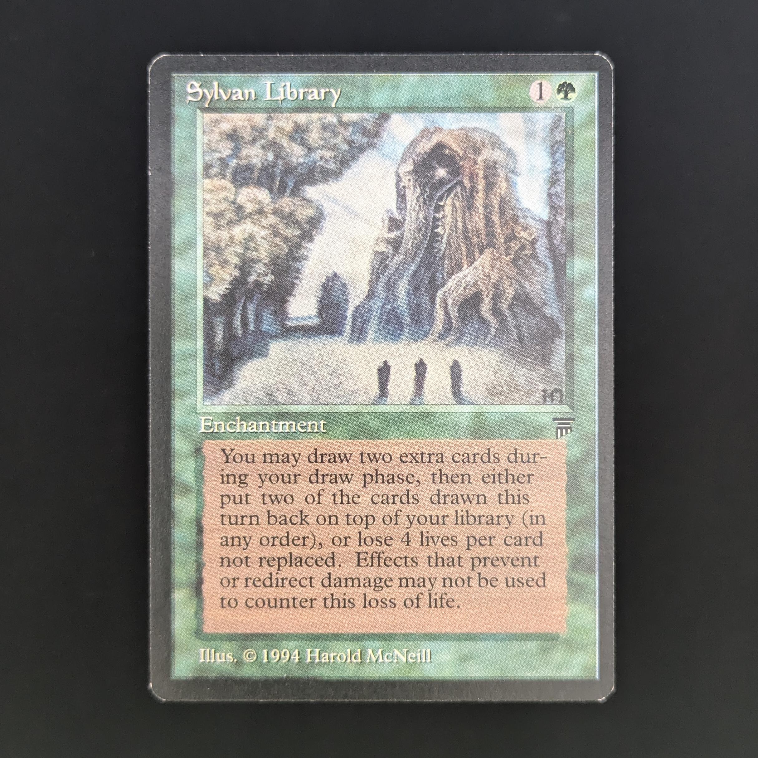 MTG Singles - Sylvan Library - Legends - NM - 34009