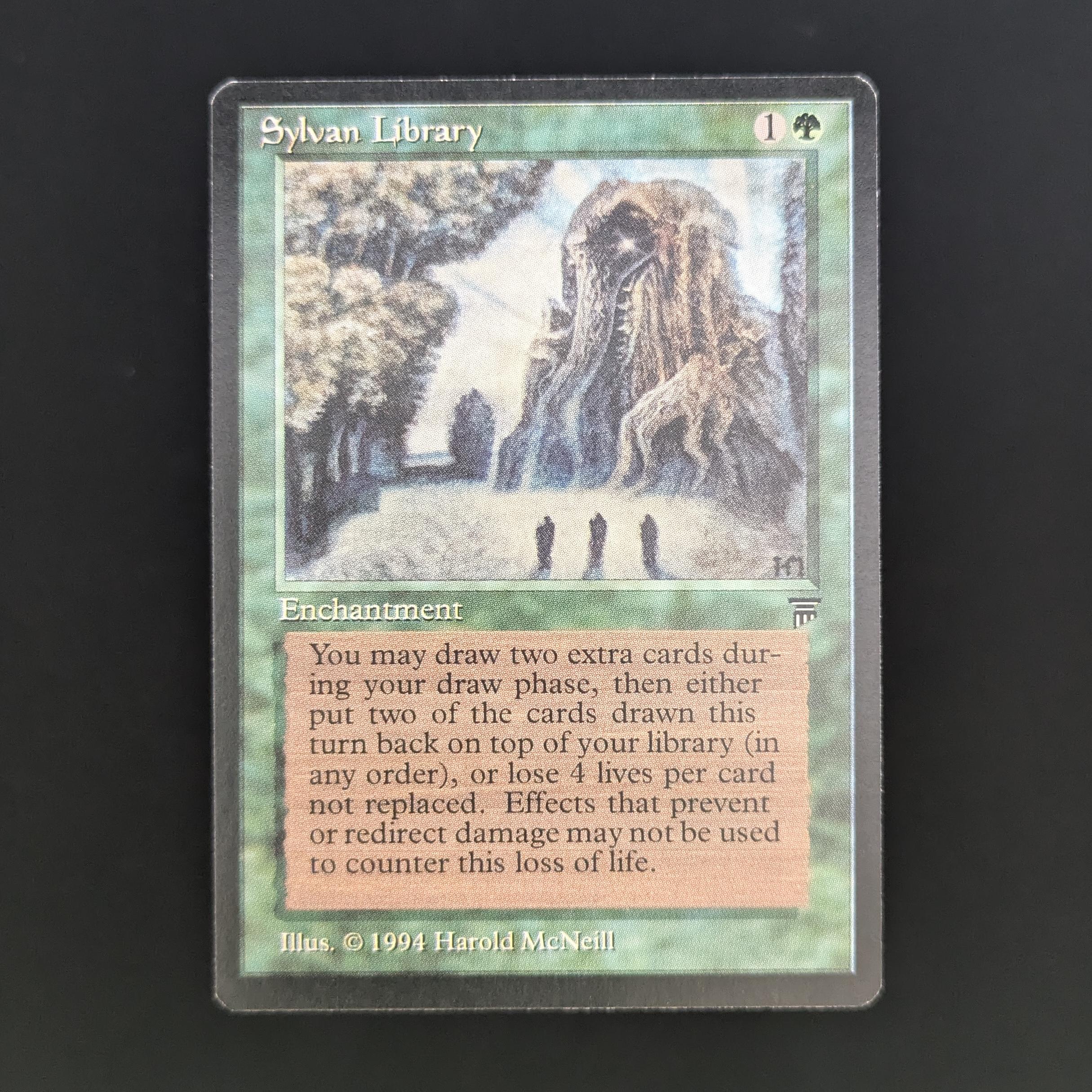 MTG Singles - Sylvan Library - Legends - NM - 34010