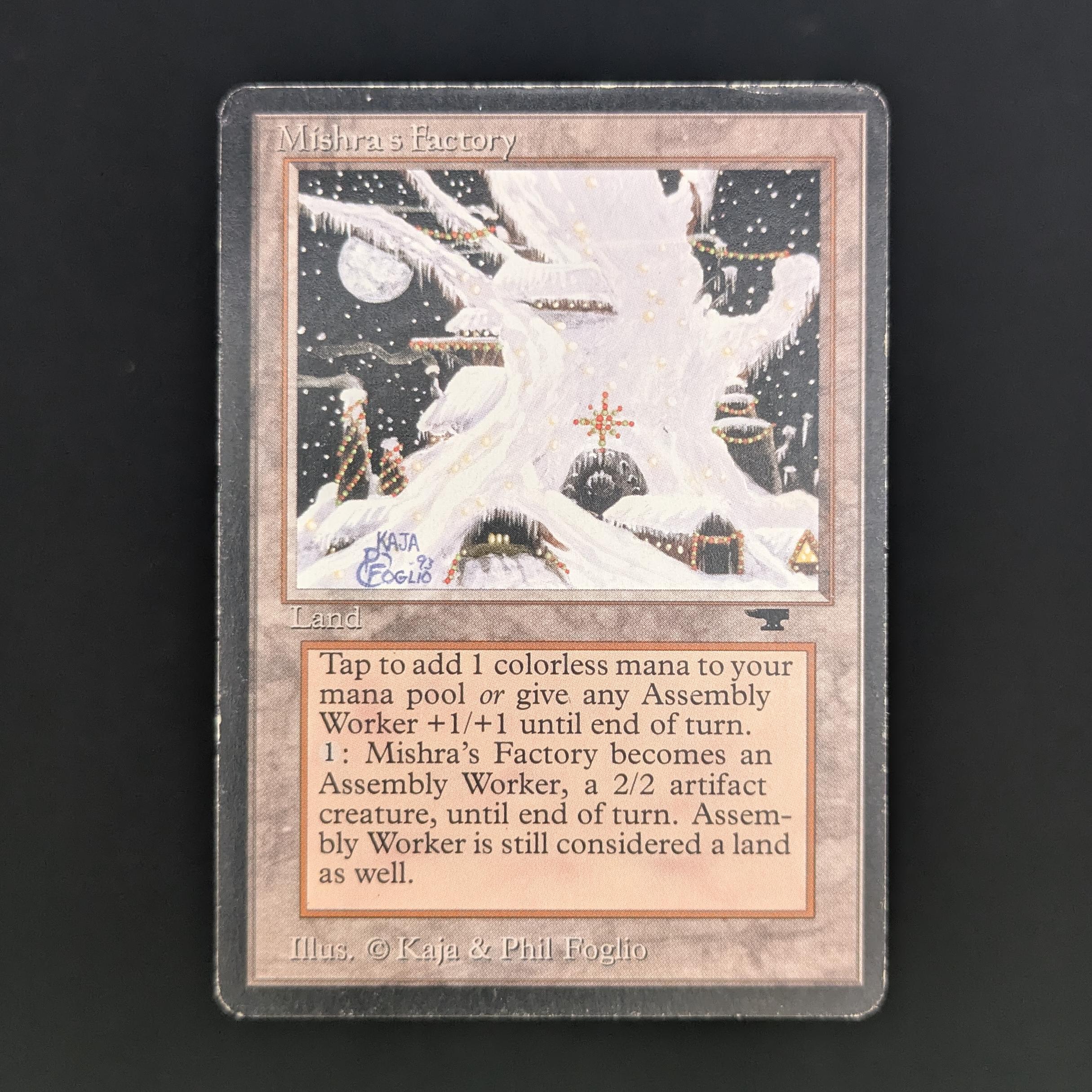 MTG Singles - Mishra's Factory (V.4) - Antiquities - PL - INKED - 34027