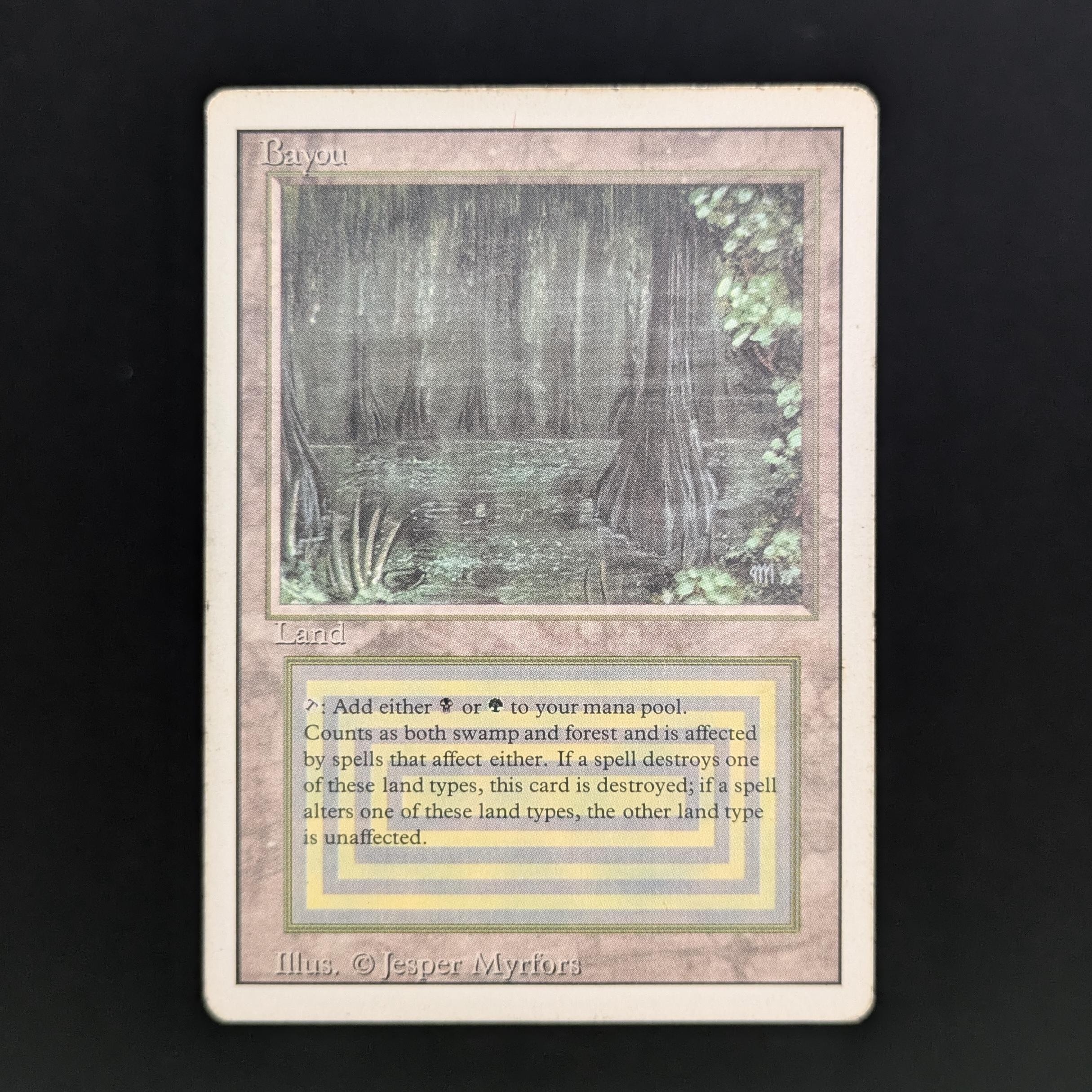 MTG Singles - Bayou - Revised - PL - 34067