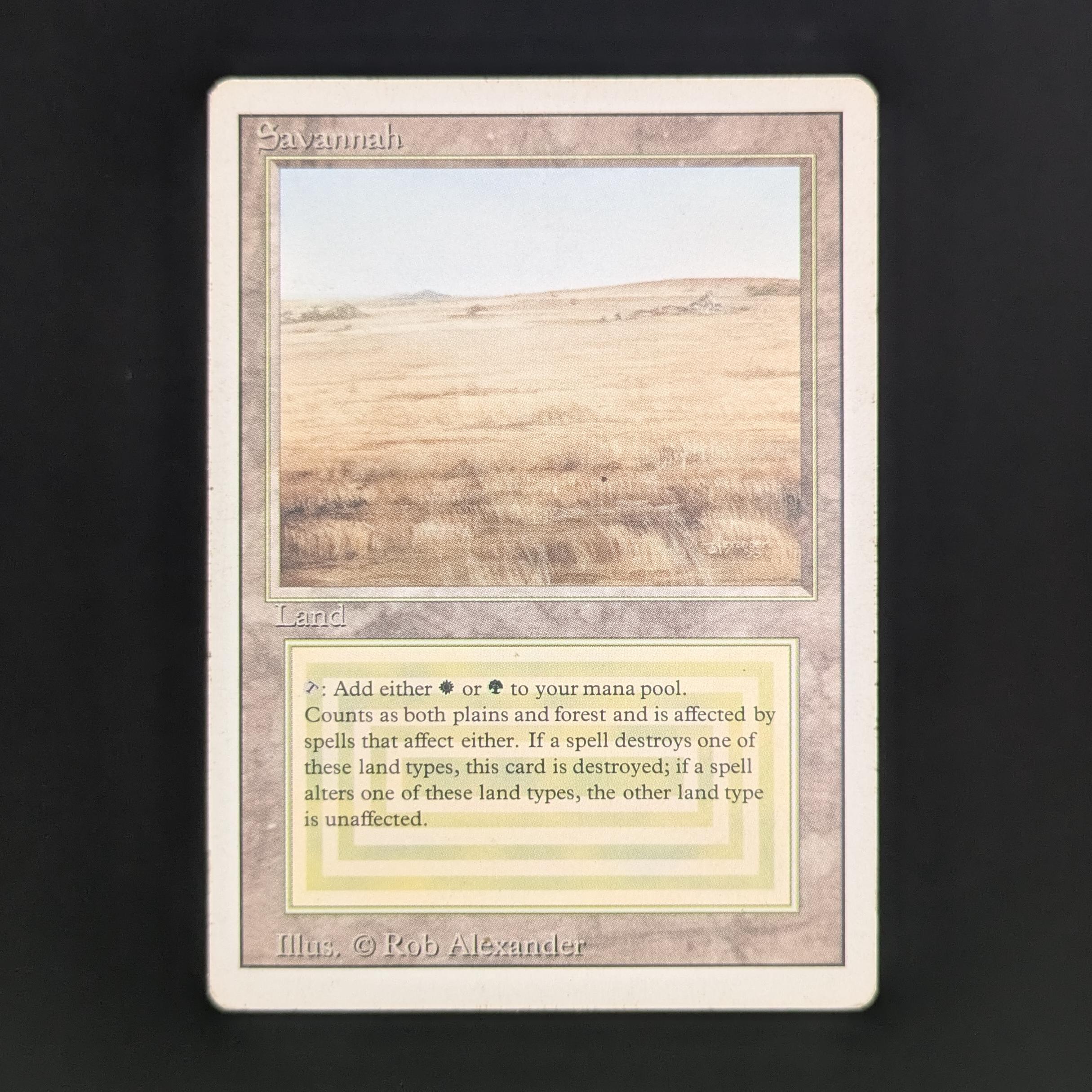 MTG Singles - Savannah - Revised - PL - 34081