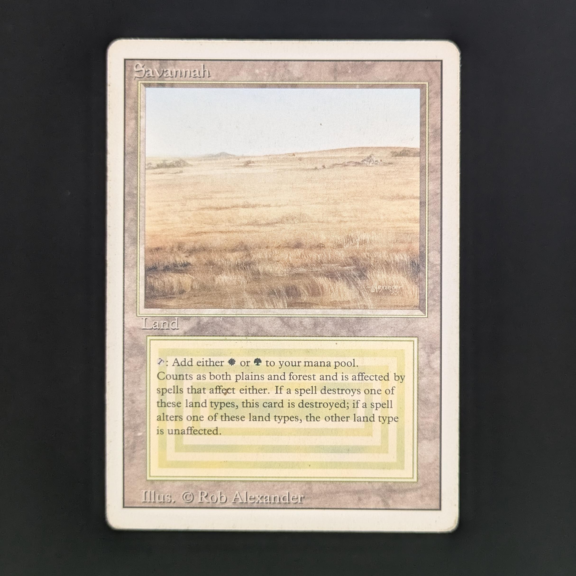 MTG Singles - Savannah - Revised - PL - 34082