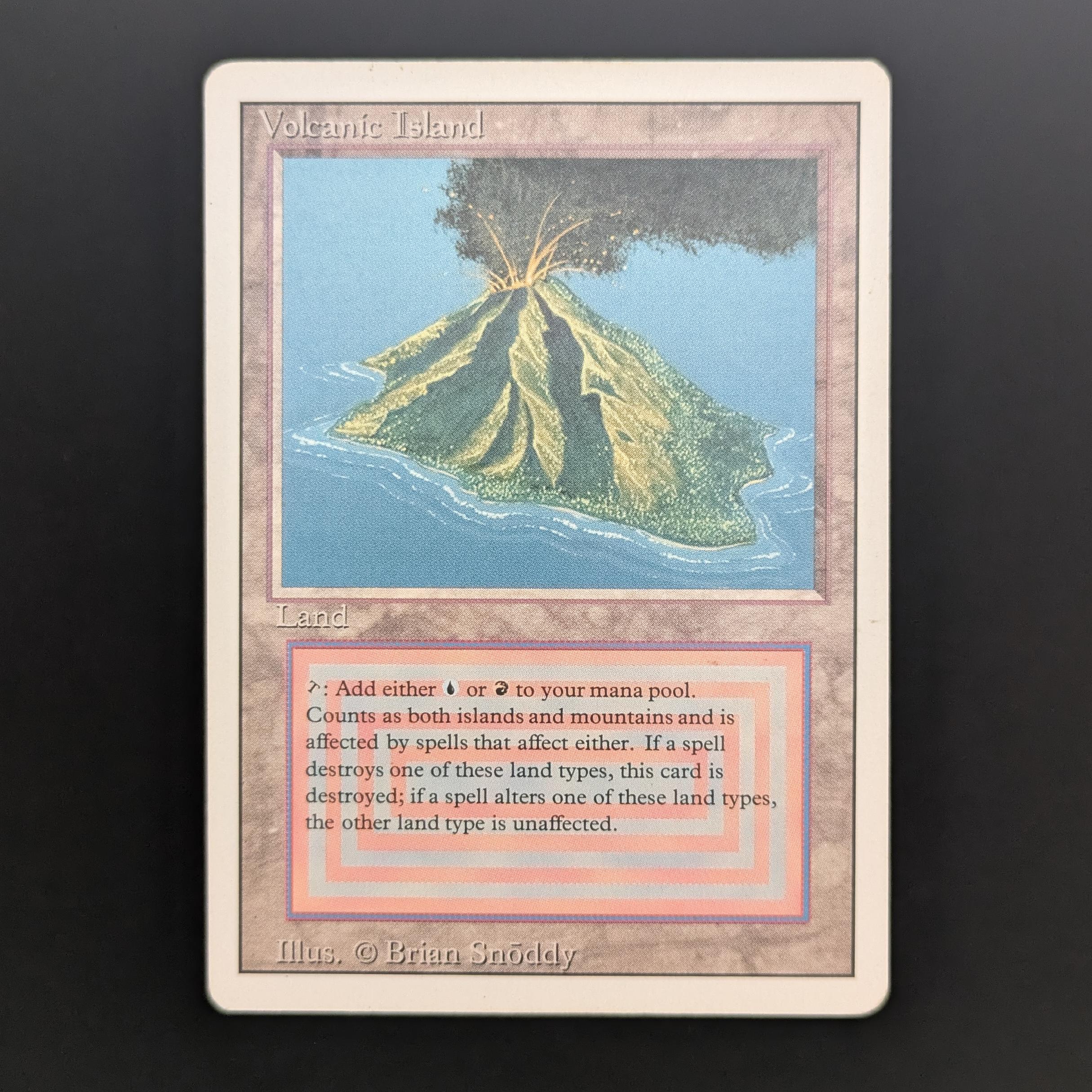 MTG Singles - Volcanic Island - Revised - LP - 34123