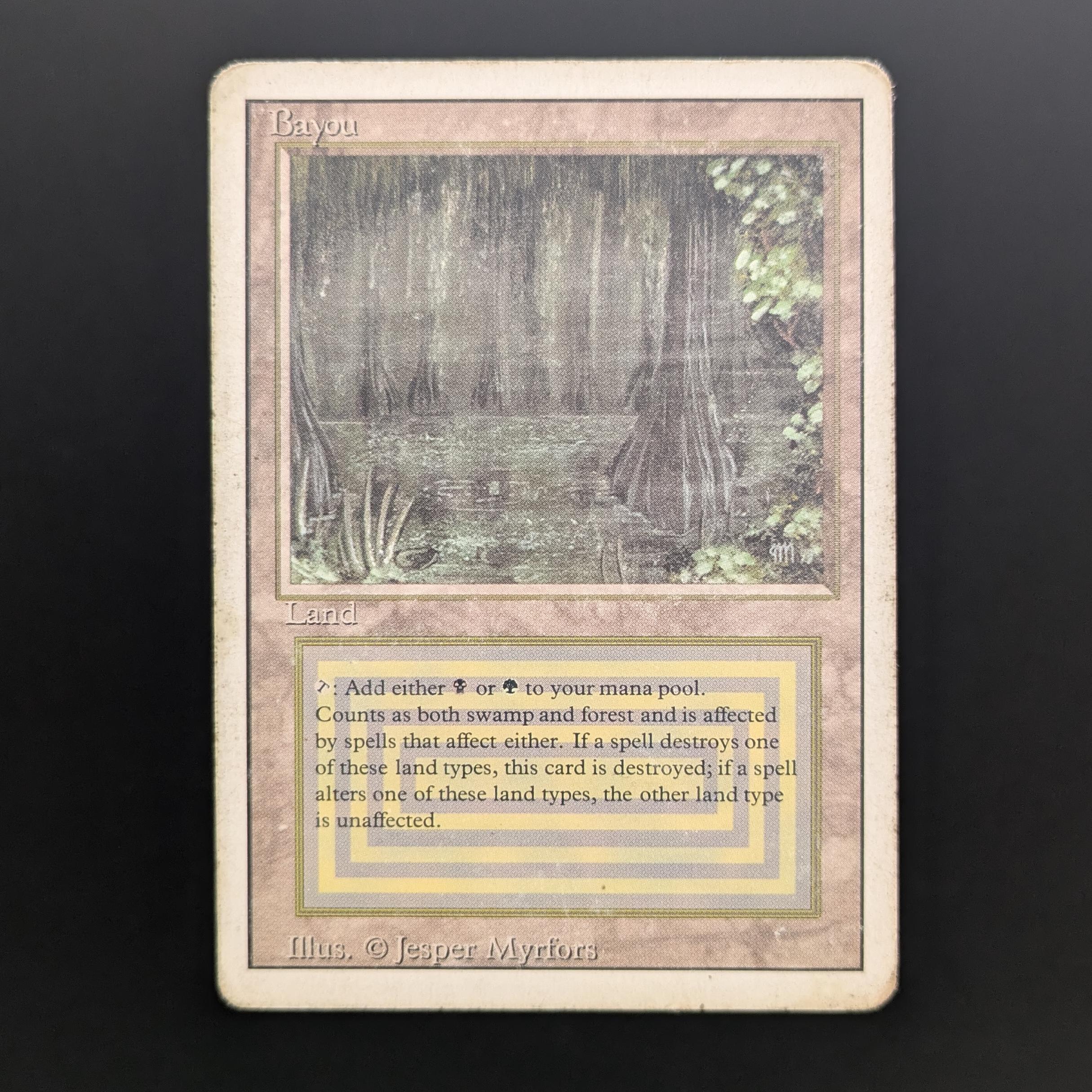 MTG Singles - Bayou - Revised - PO - 34127