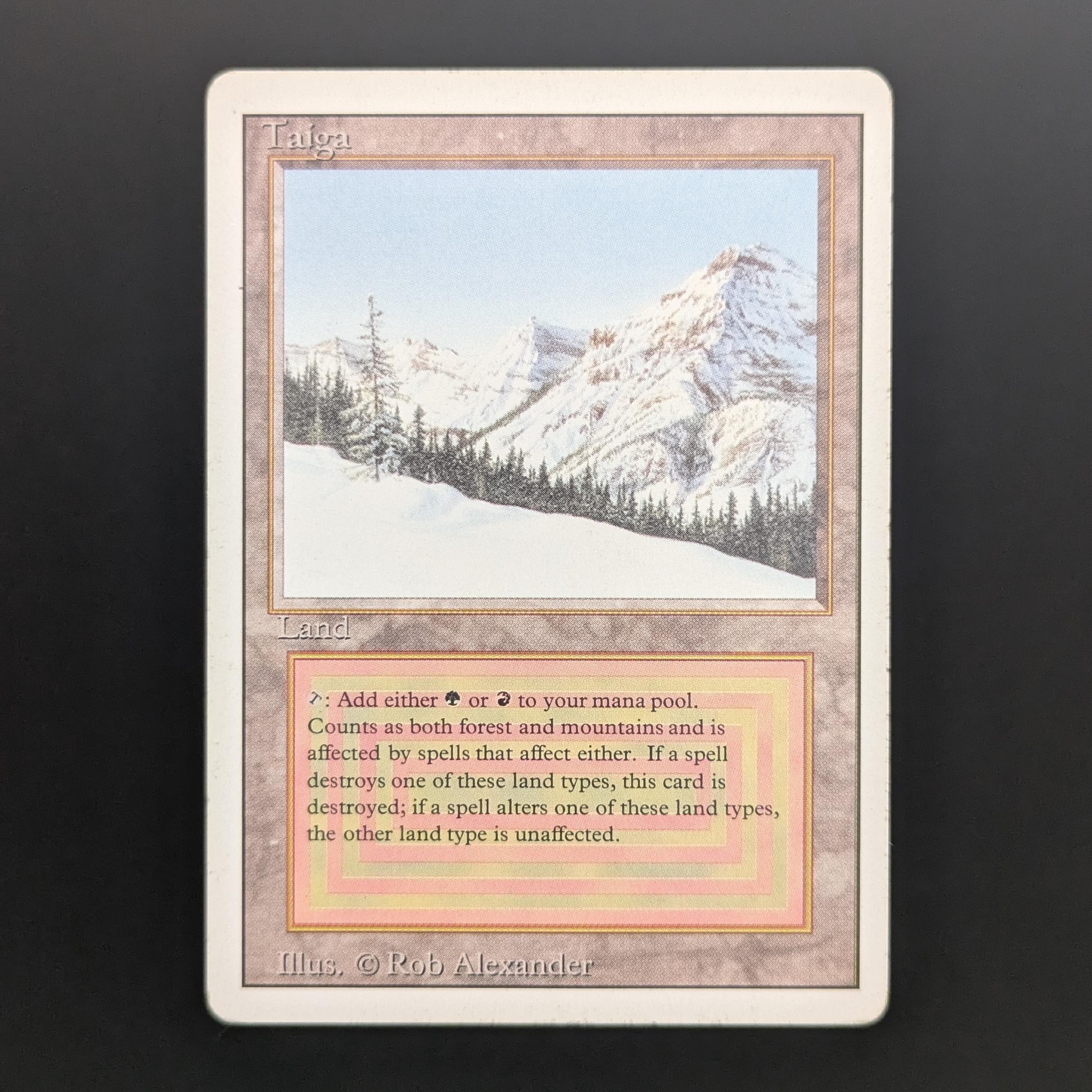 MTG Singles - Taiga - Revised - LP - 34137