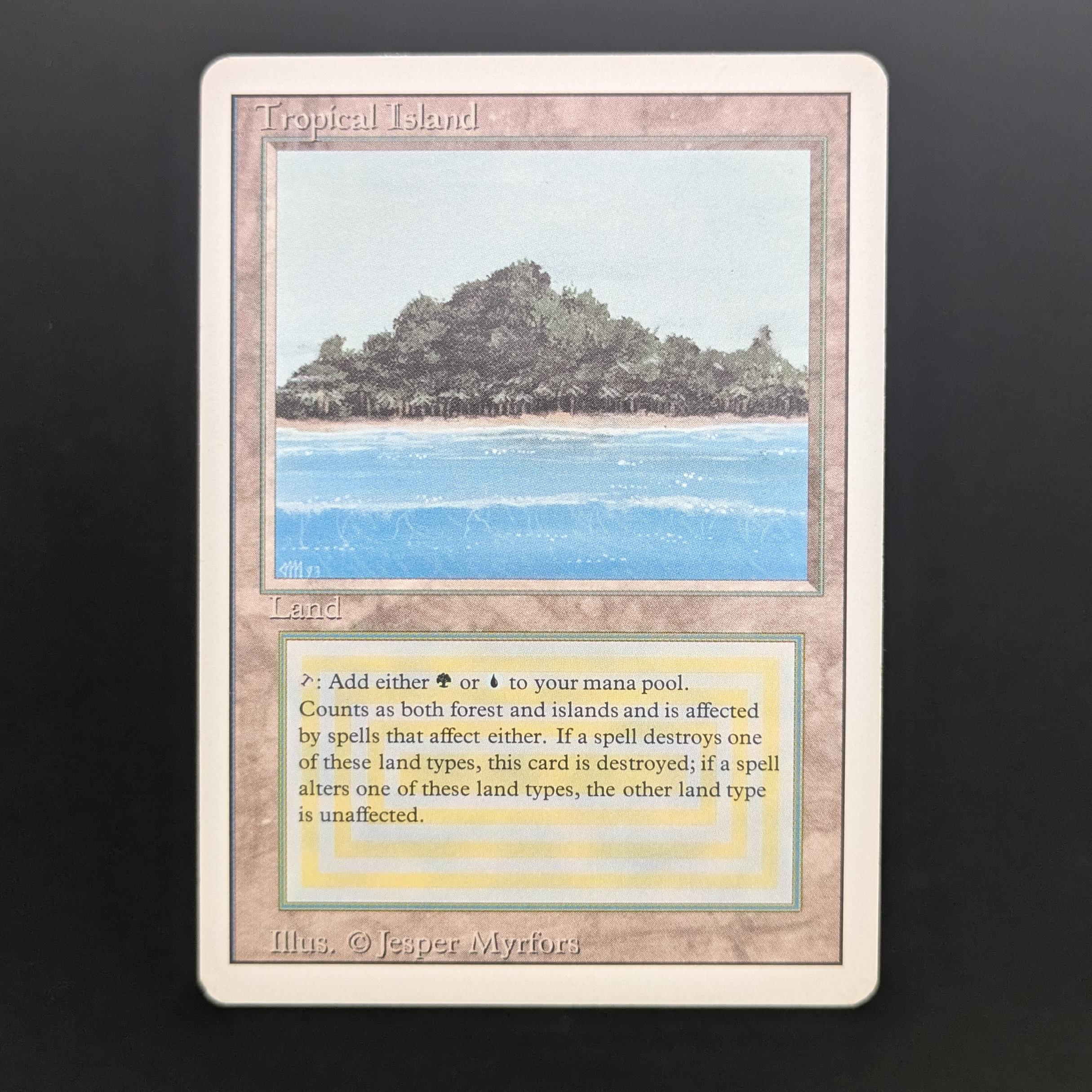 MTG Singles - Tropical Island - Revised - PL - 34145