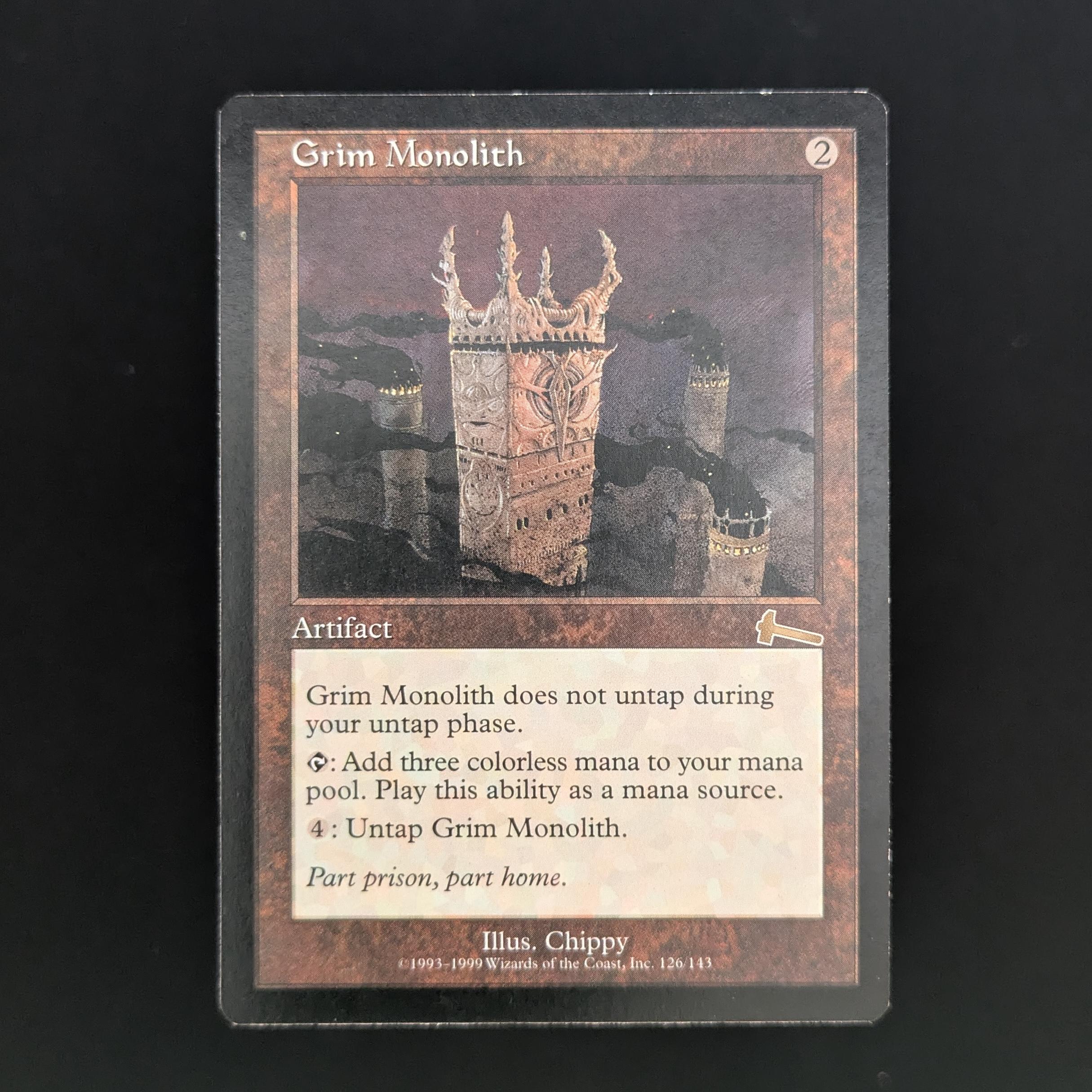 MTG Singles - Grim Monolith - Urza's Legacy - English - GD - 34202