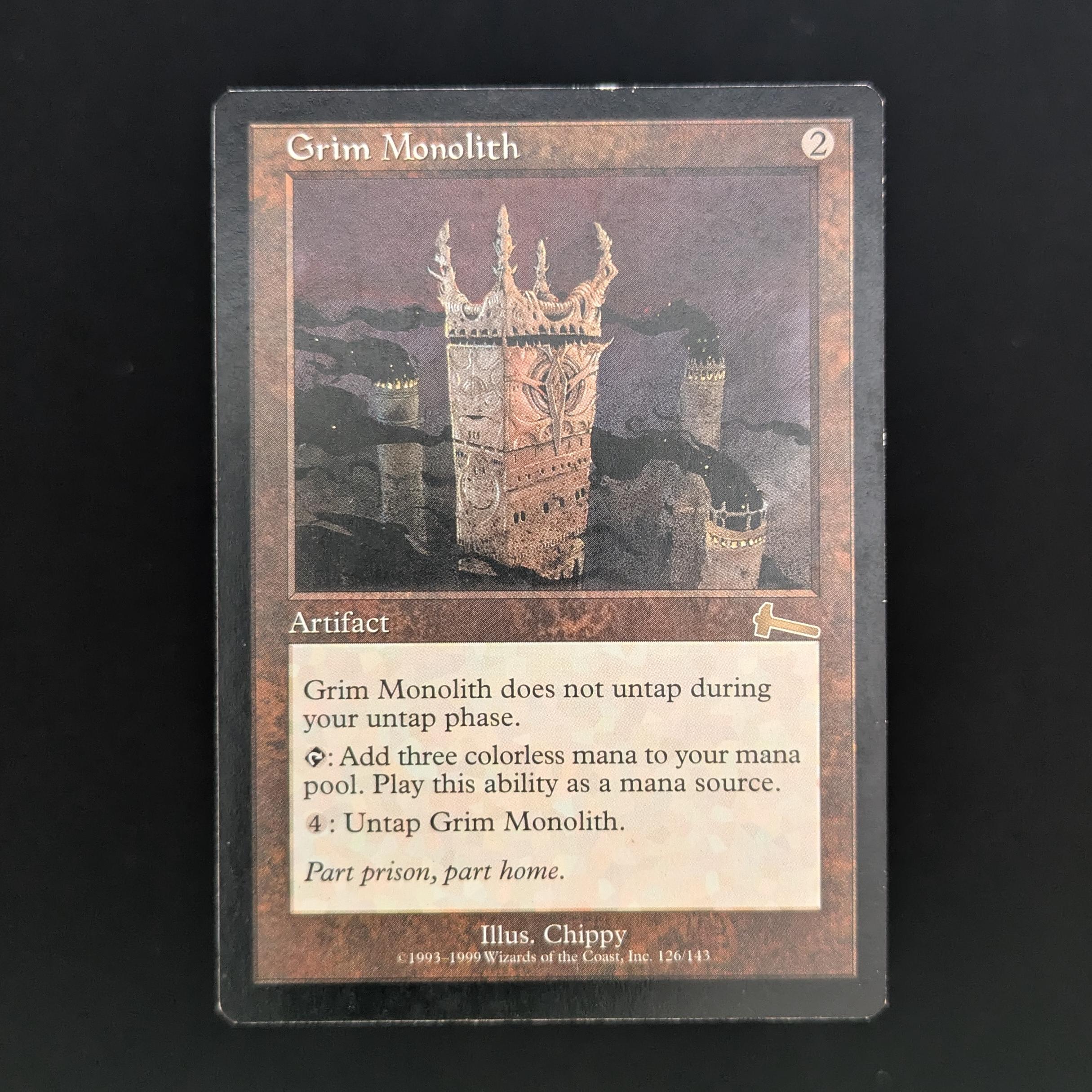 MTG Singles - Grim Monolith - Urza's Legacy - English - GD - 34203