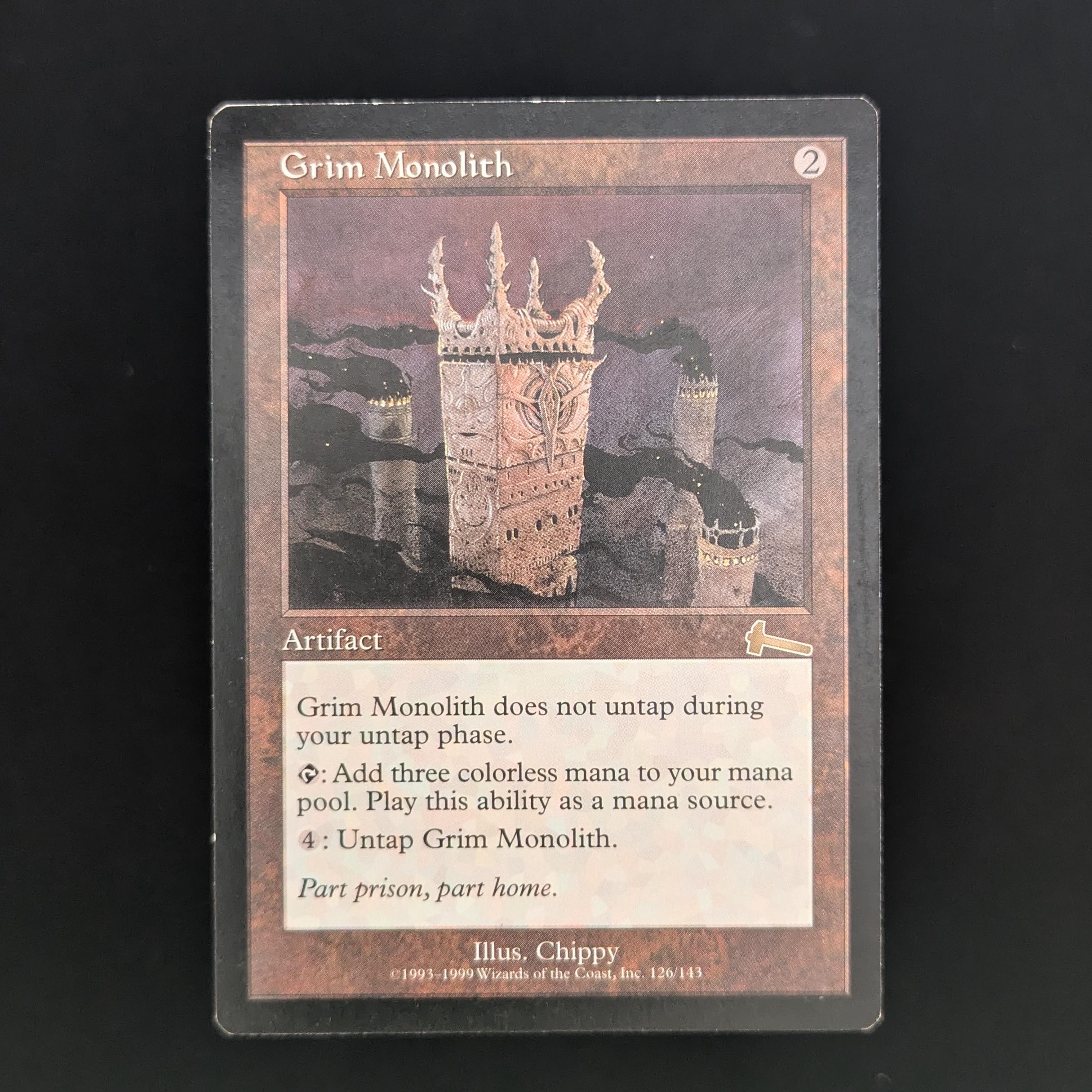 MTG Singles - Grim Monolith - Urza's Legacy - English - GD - 34204