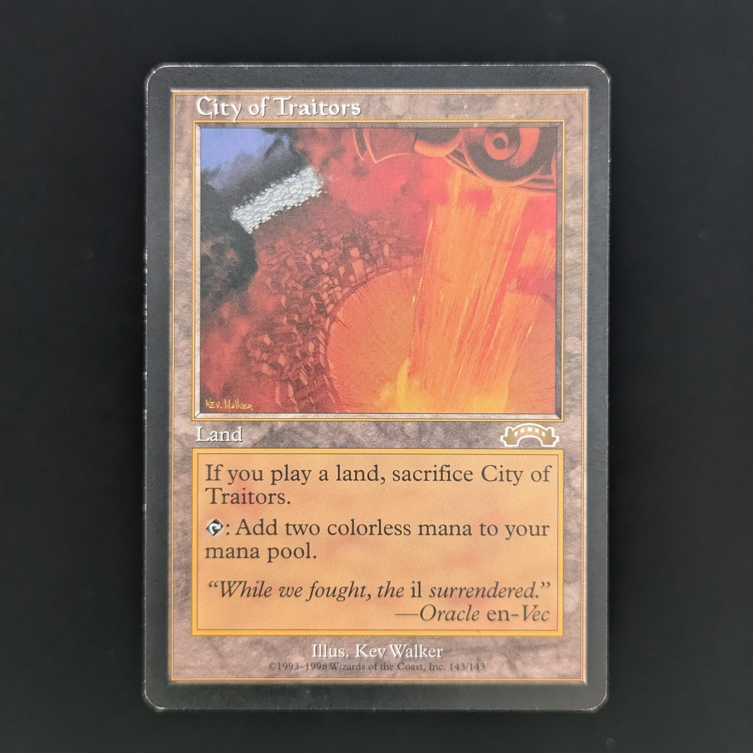 MTG Singles - City of Traitors - Exodus - English - GD - 34221