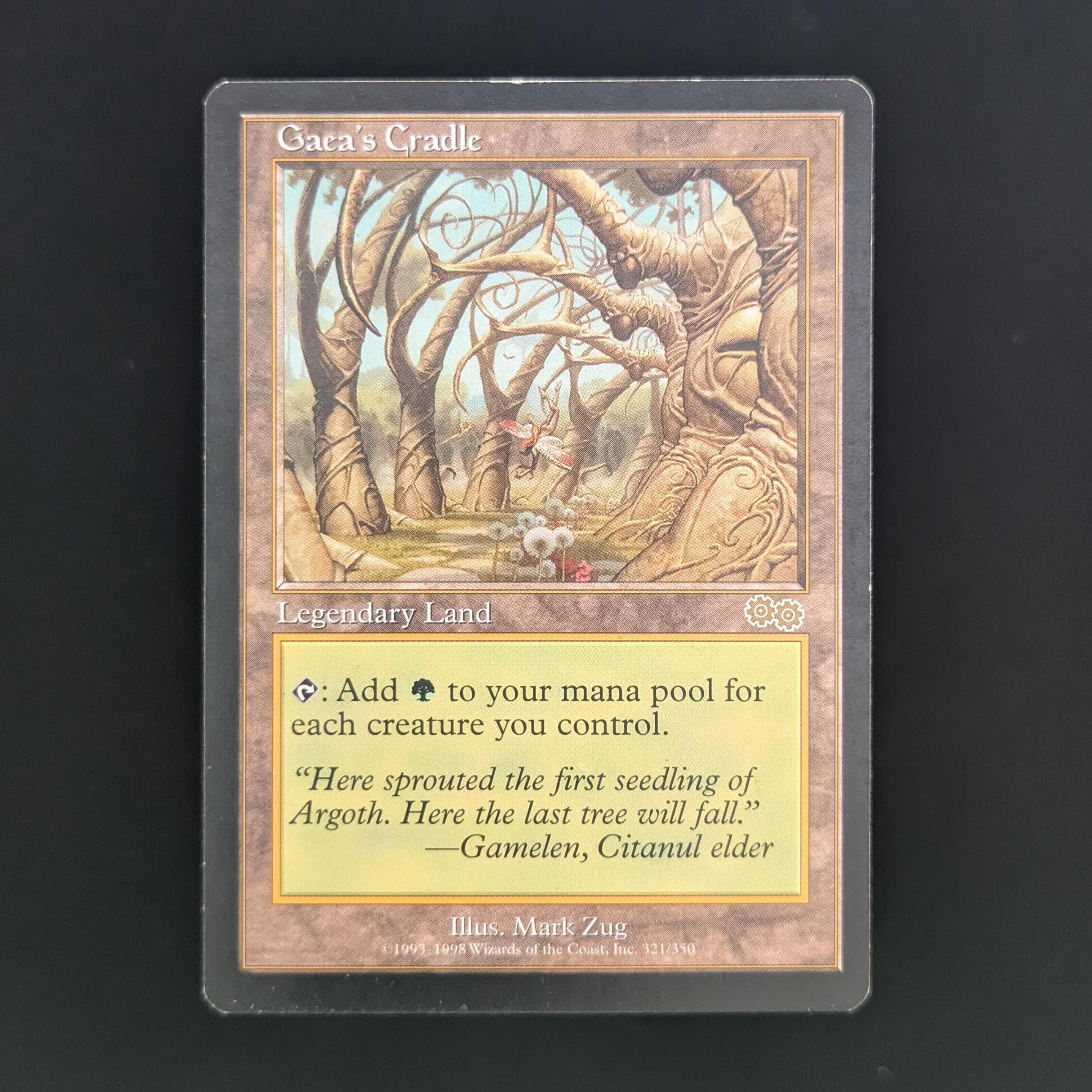 MTG Singles - Gaea's Cradle - Urza's Saga - English - GD - 34225