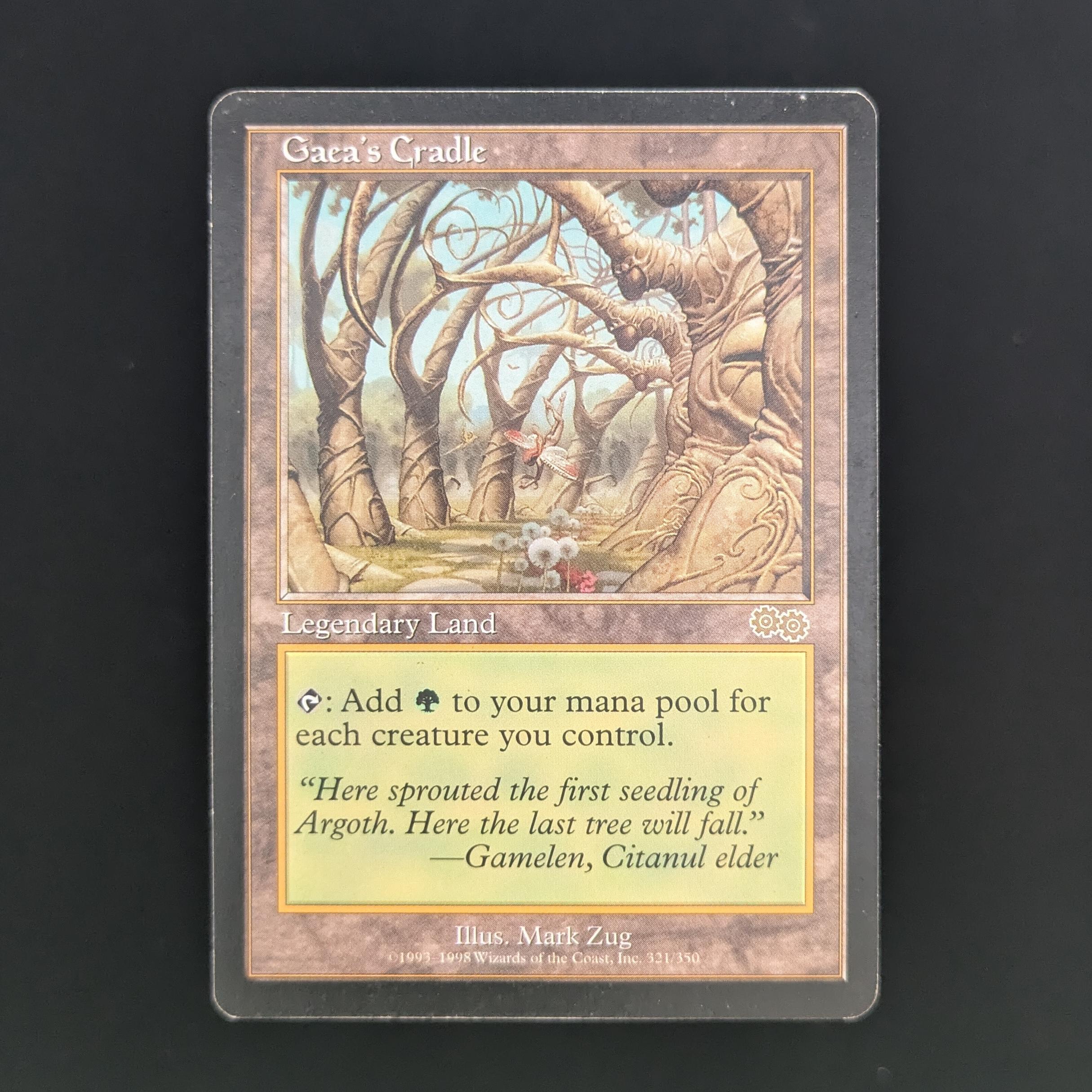 MTG Singles - Gaea's Cradle - Urza's Saga - English - LP - 34226